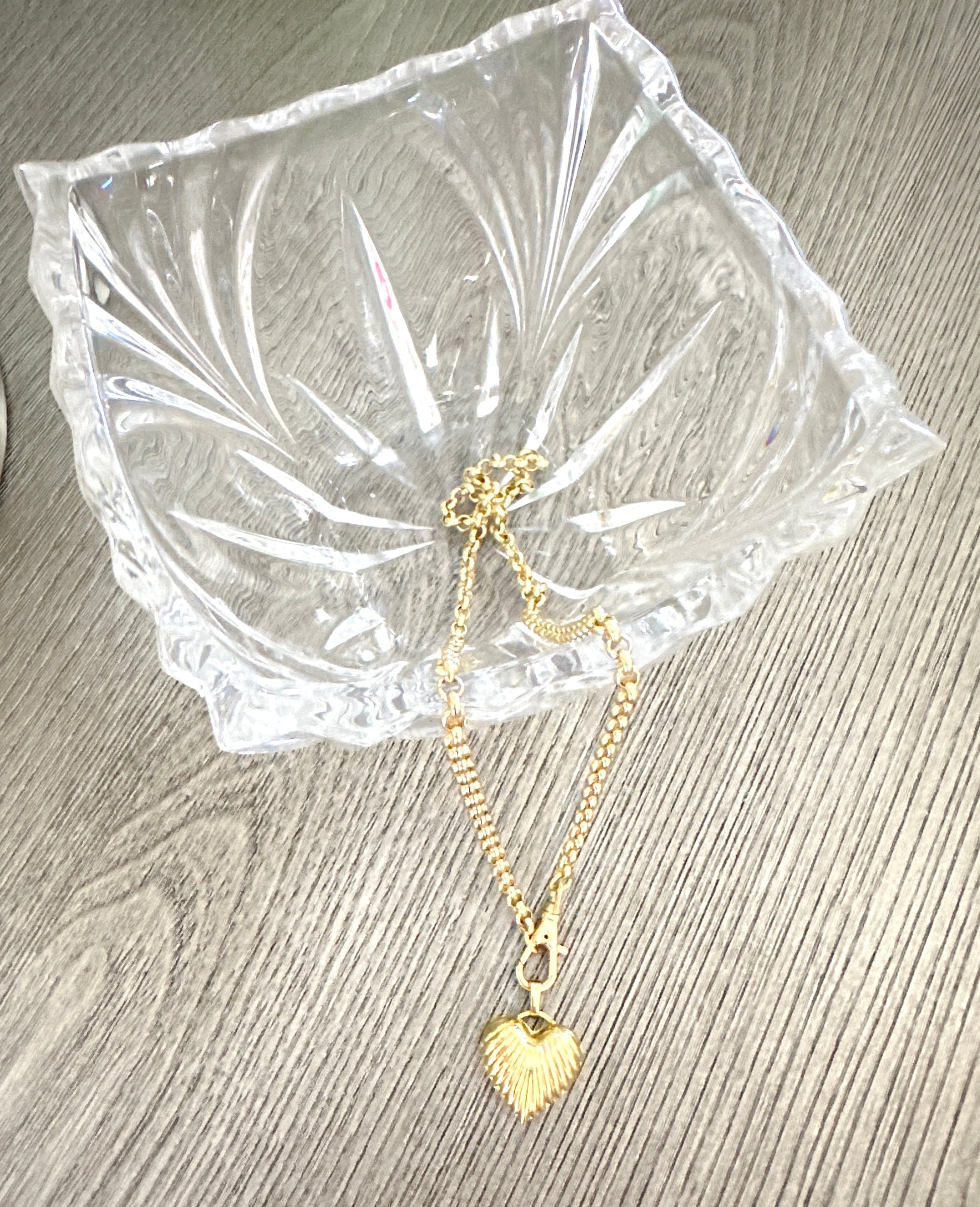 Mini Puffy Heart Necklace Adorn U
