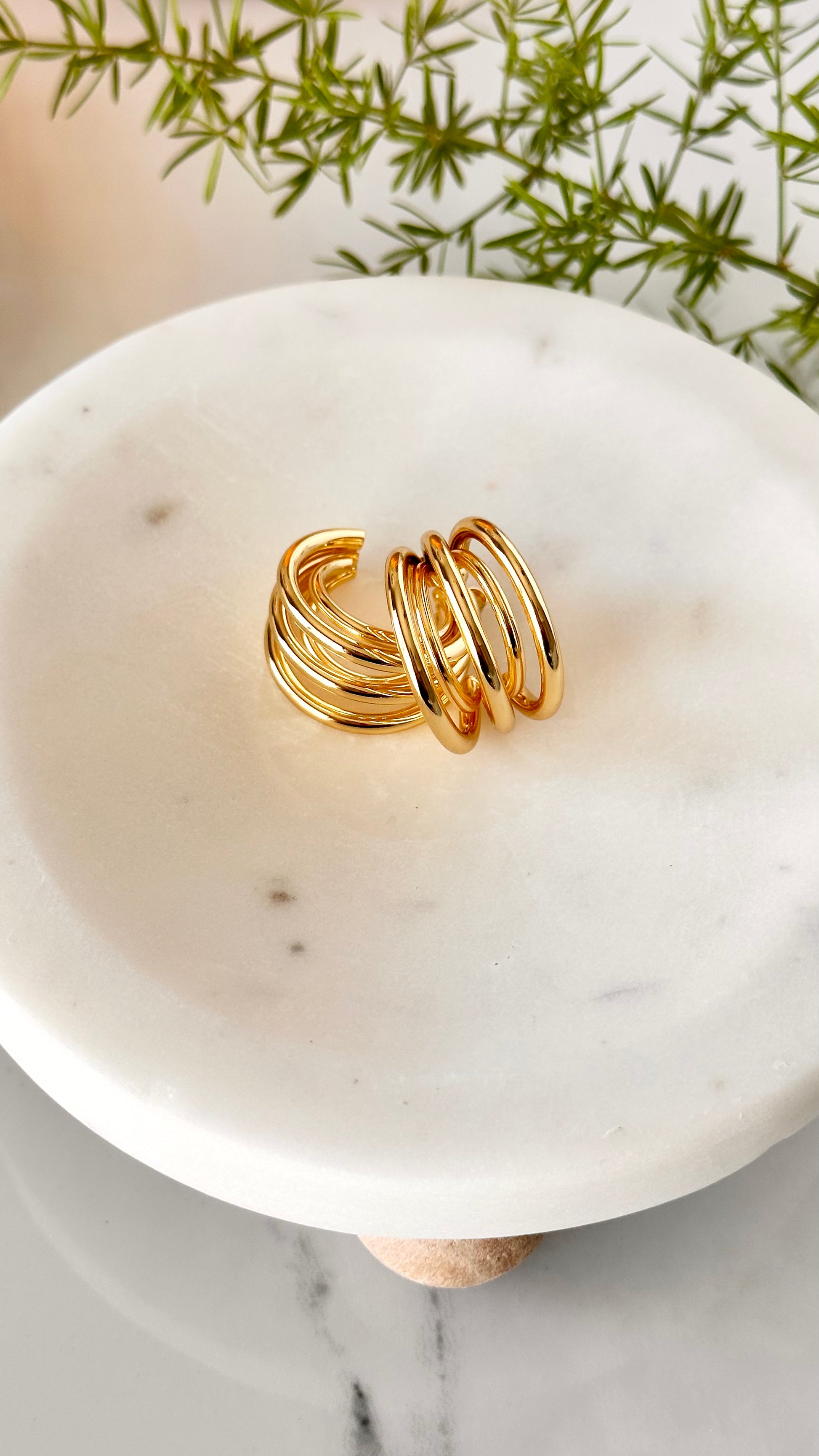 Beatrix 4 Hoop Earrings - Adorn U
