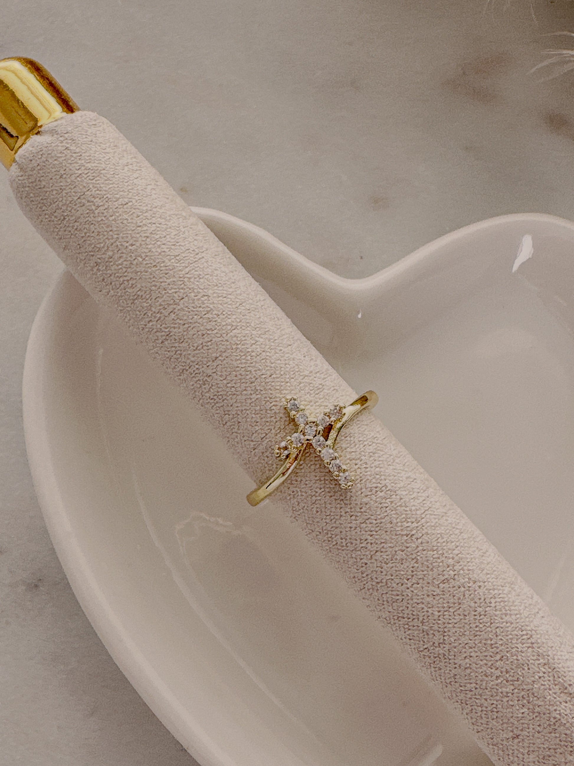 Alicia Cross Ring - Adorn U