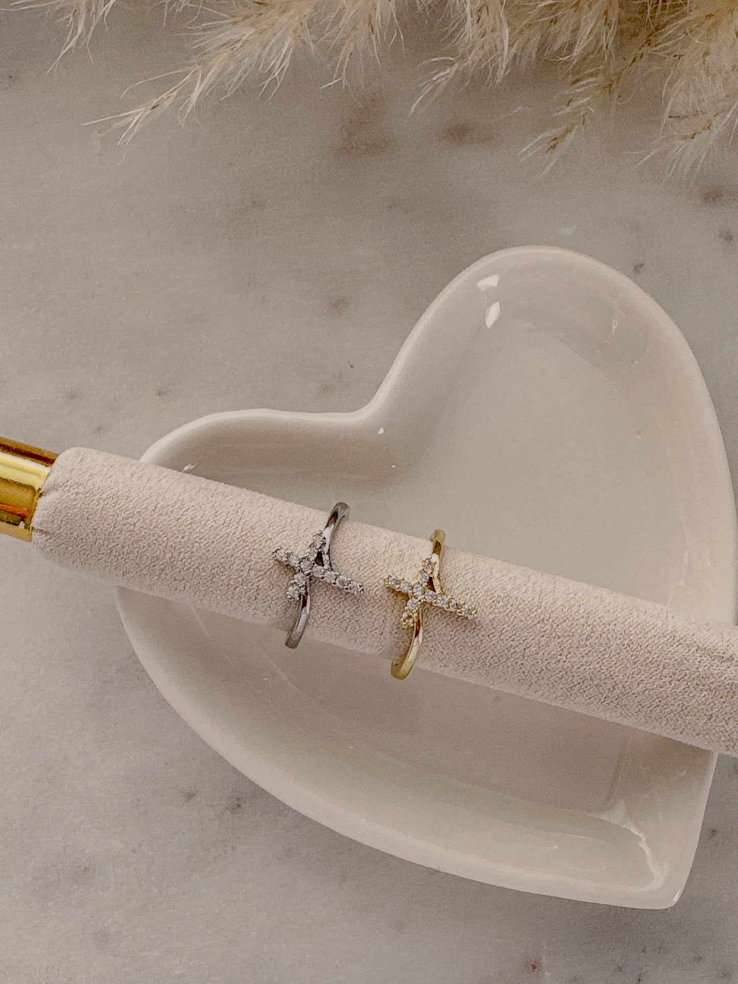 Alicia Cross Ring - Adorn U
