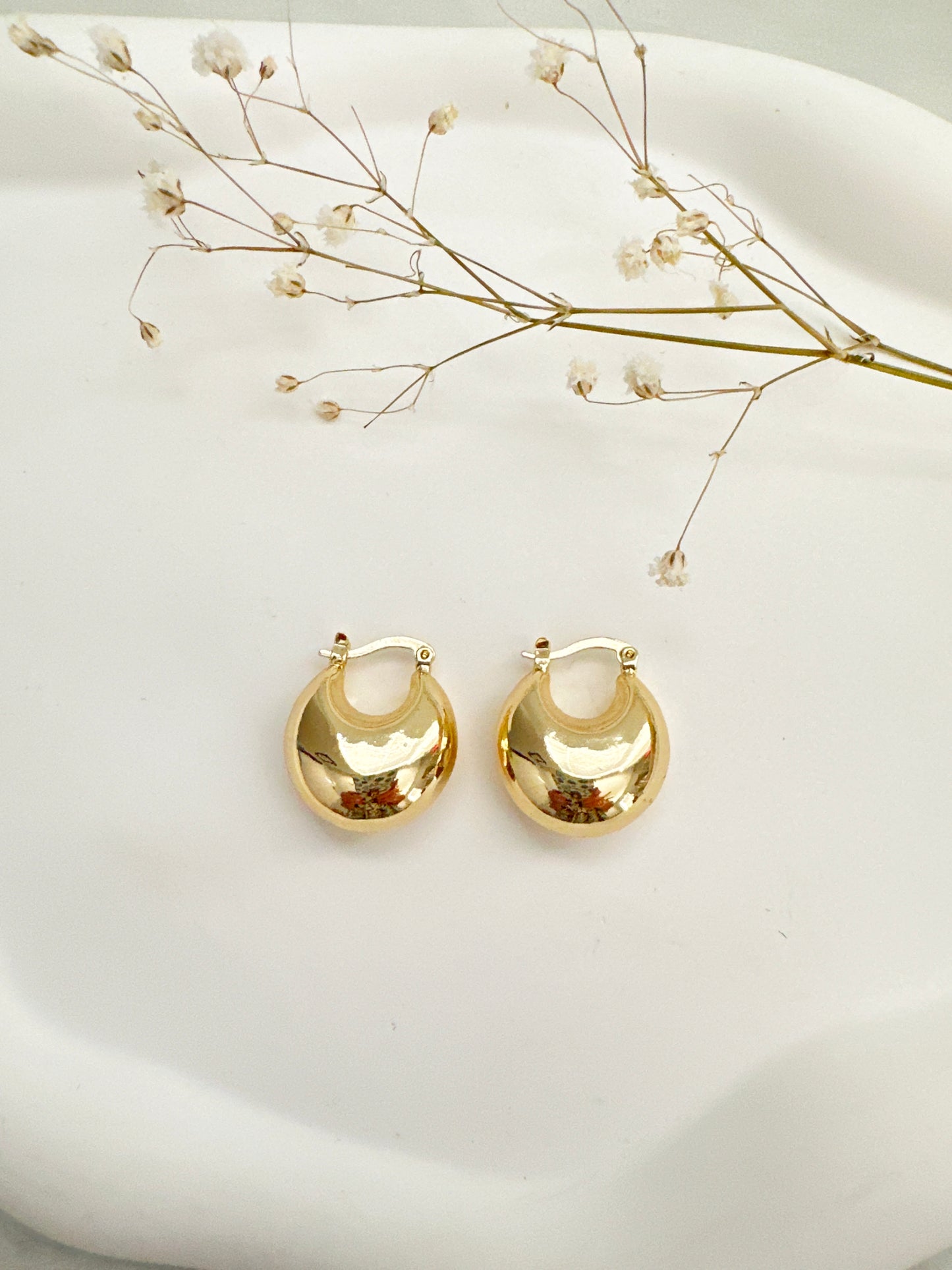 Chunky Hoops Mayte Jewelry