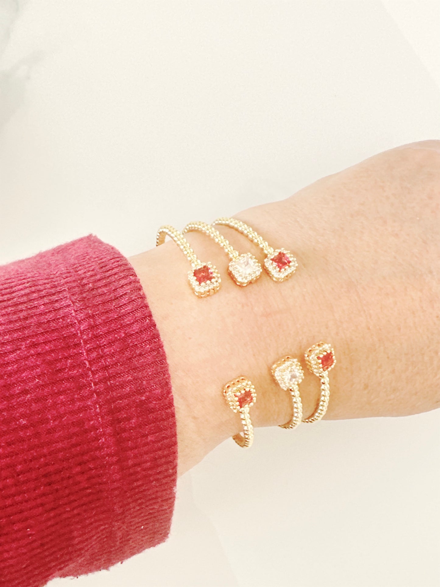 Stainless Steel Adjustable Mini Cuff - Adorn U