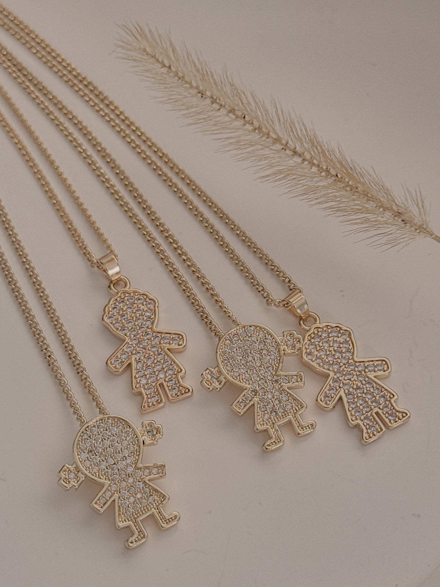 Boy/Girl Necklace - Adorn U