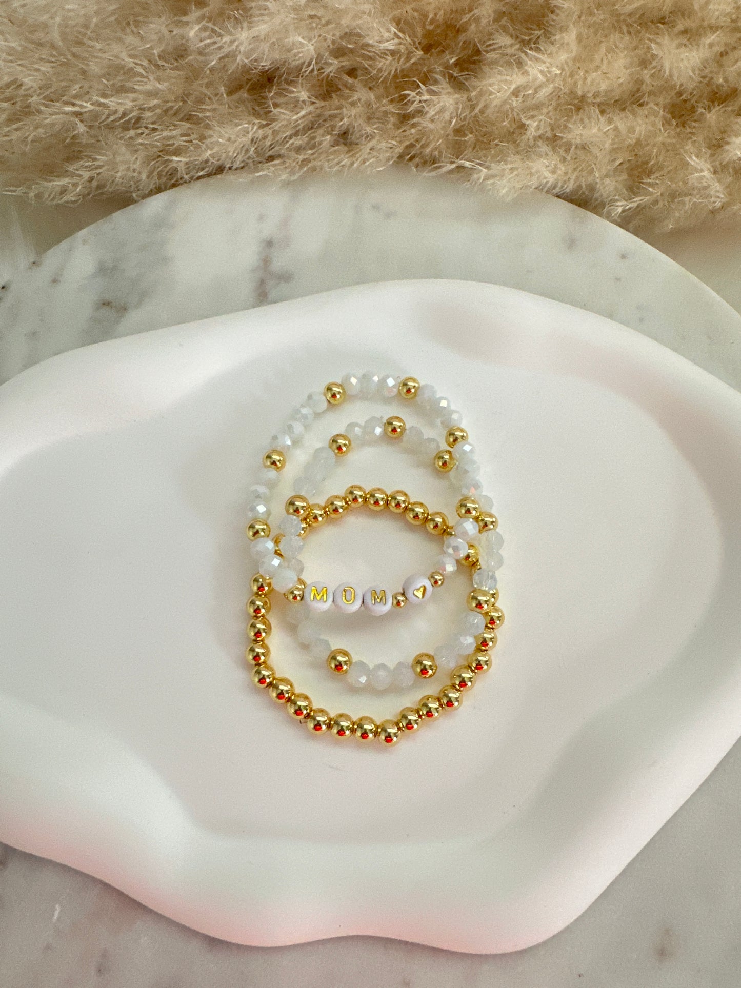 Mom Bracelet Stack