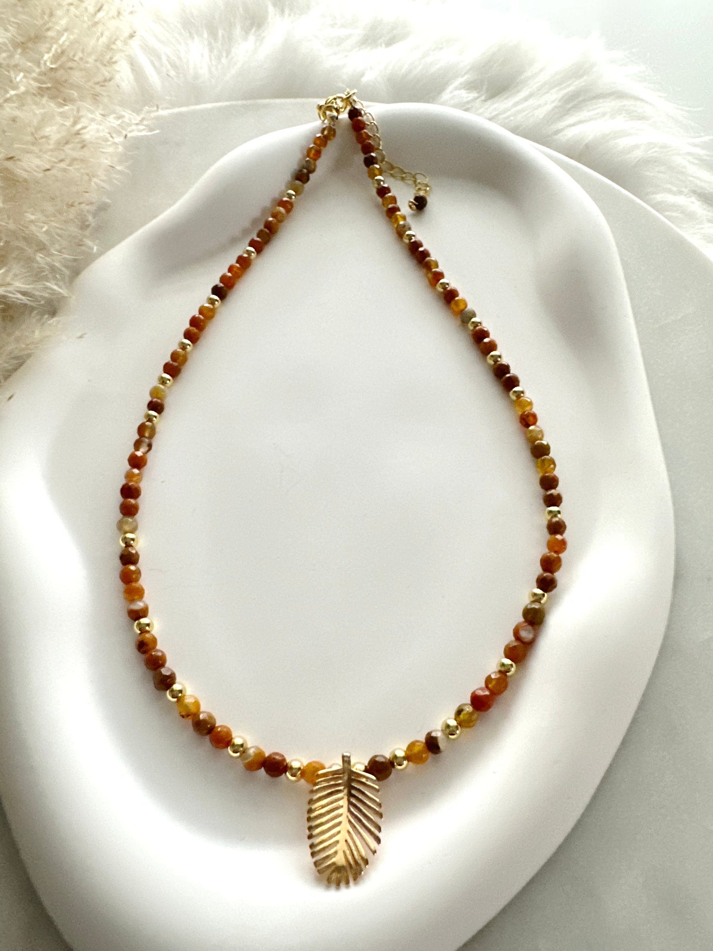 Leaf Necklace Adorn U