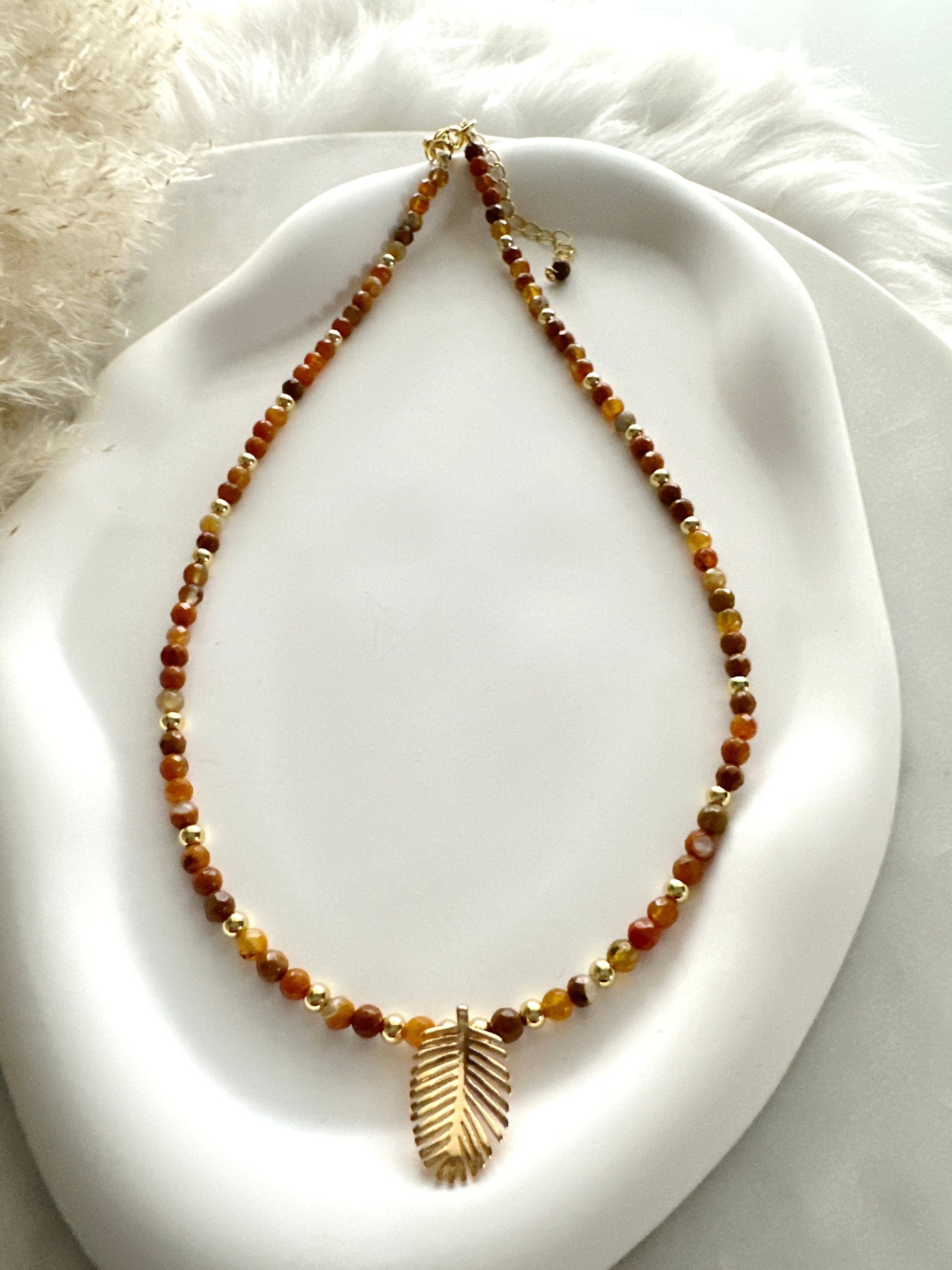 Leaf Necklace Adorn U