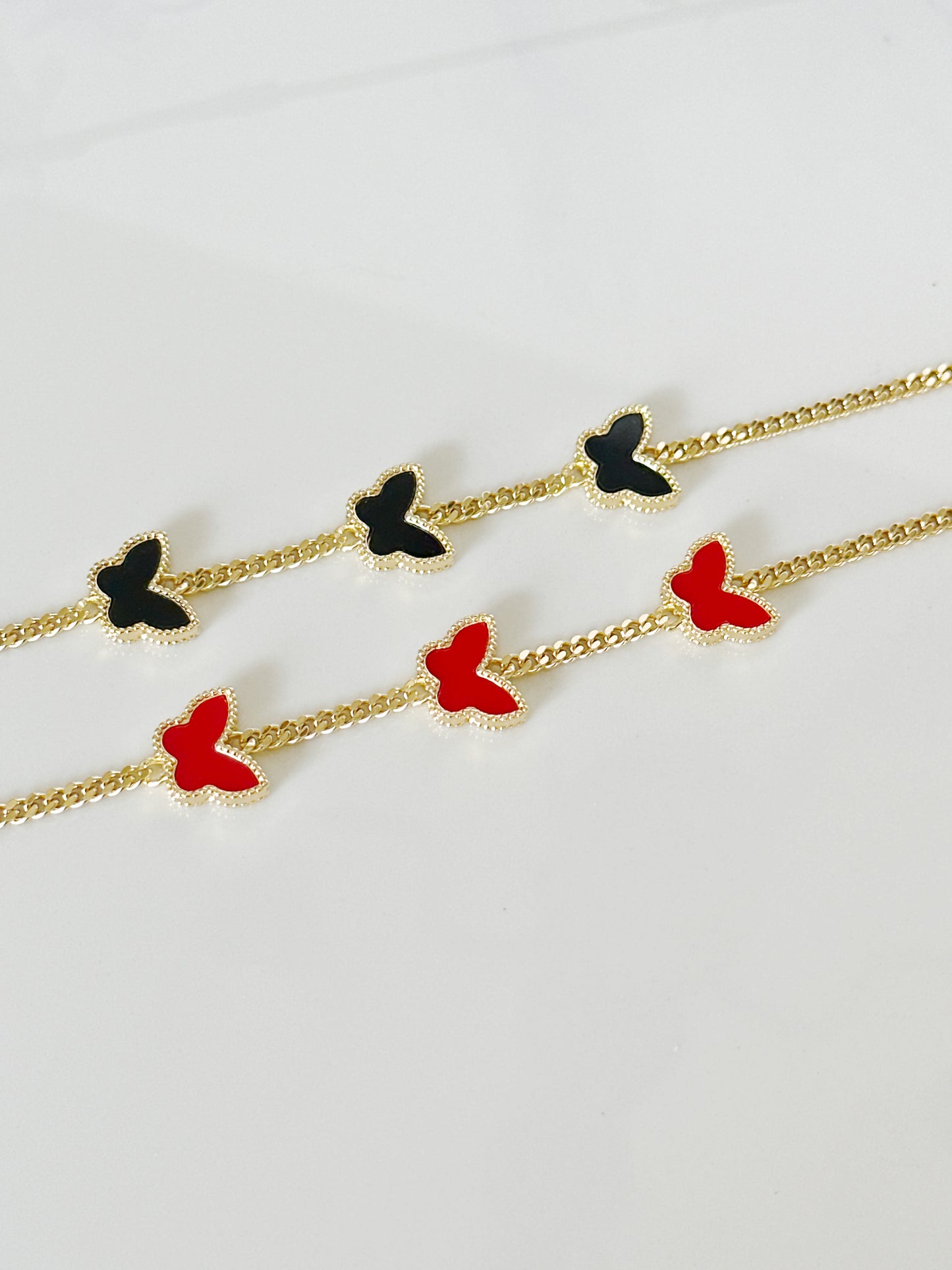 Butterfly Necklace and Bracelet Set - Adorn U