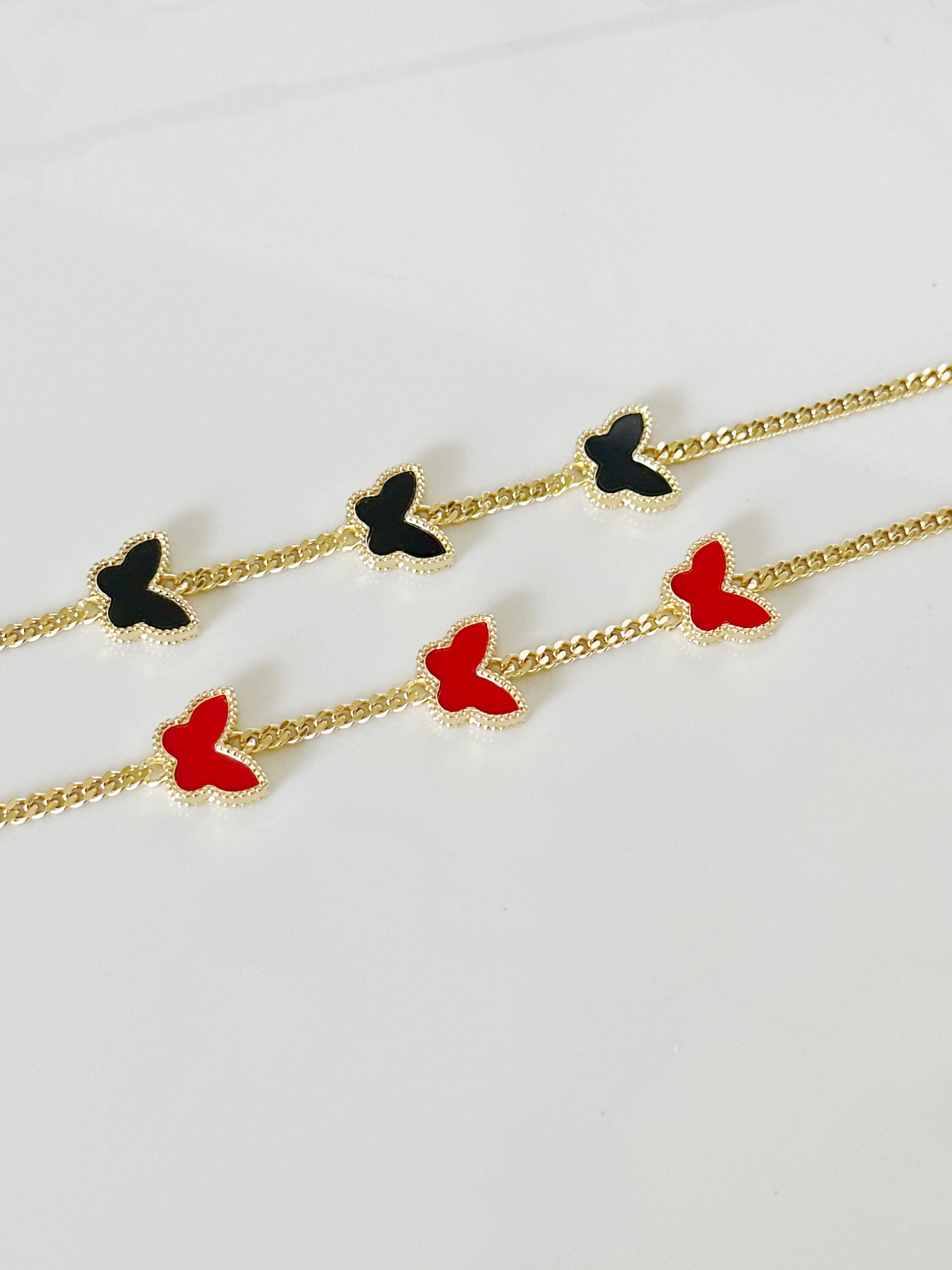 Butterfly Necklace and Bracelet Set - Adorn U