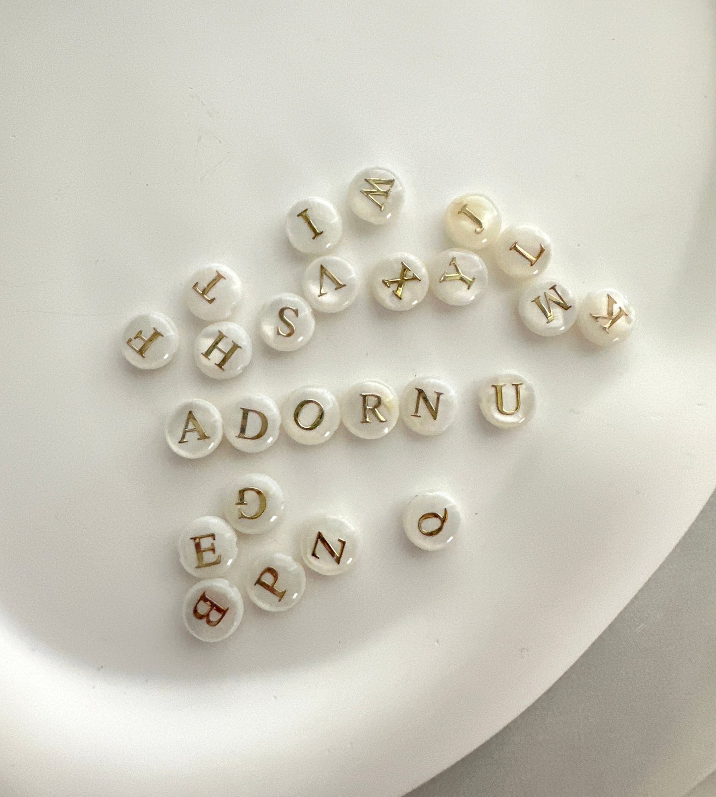 Initial Pearl Perfection Adorn U
