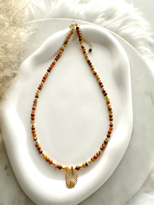Leaf Necklace Adorn U