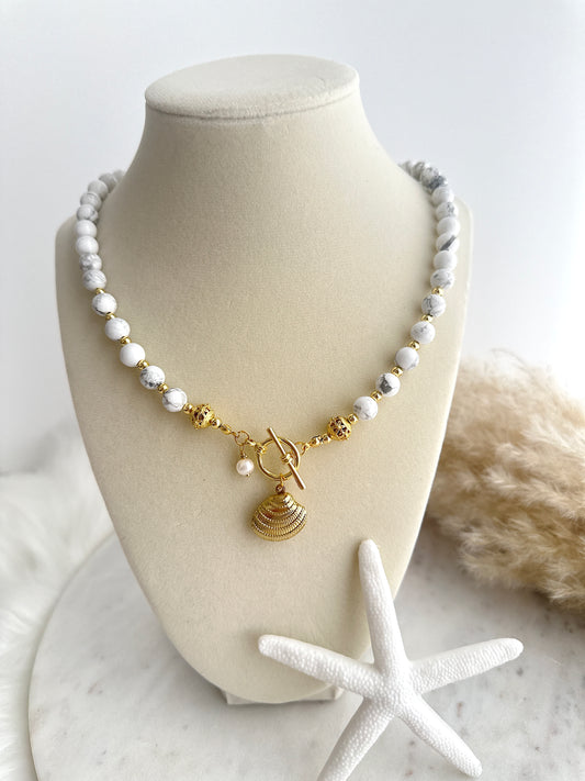 White Marbled Stone - Adorn U