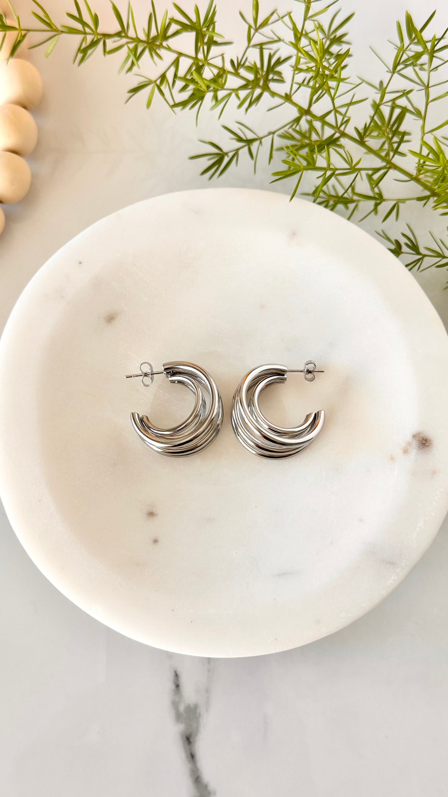 Beatrix 4 Hoop Earrings - Adorn U