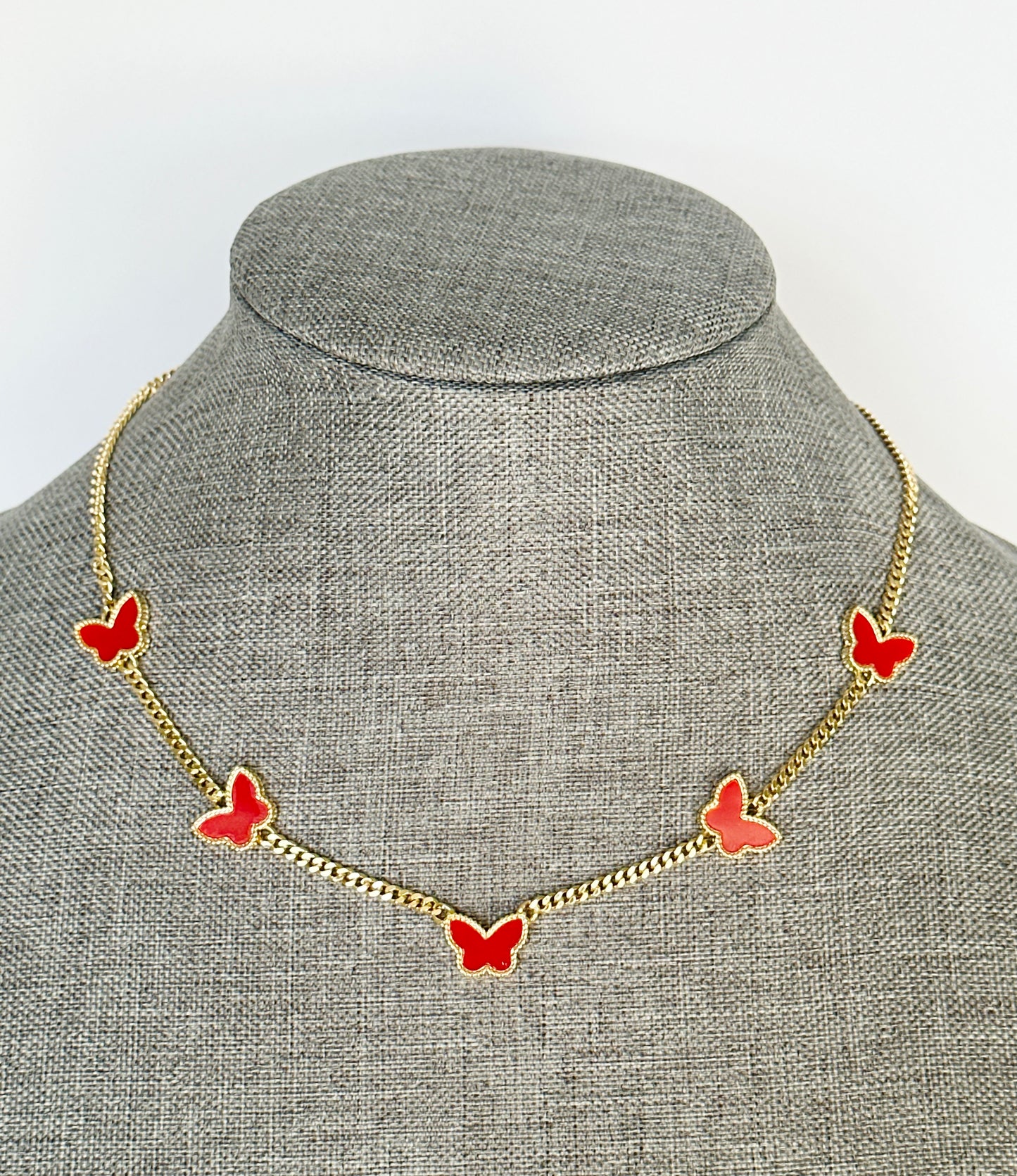 Butterfly Necklace and Bracelet Set - Adorn U