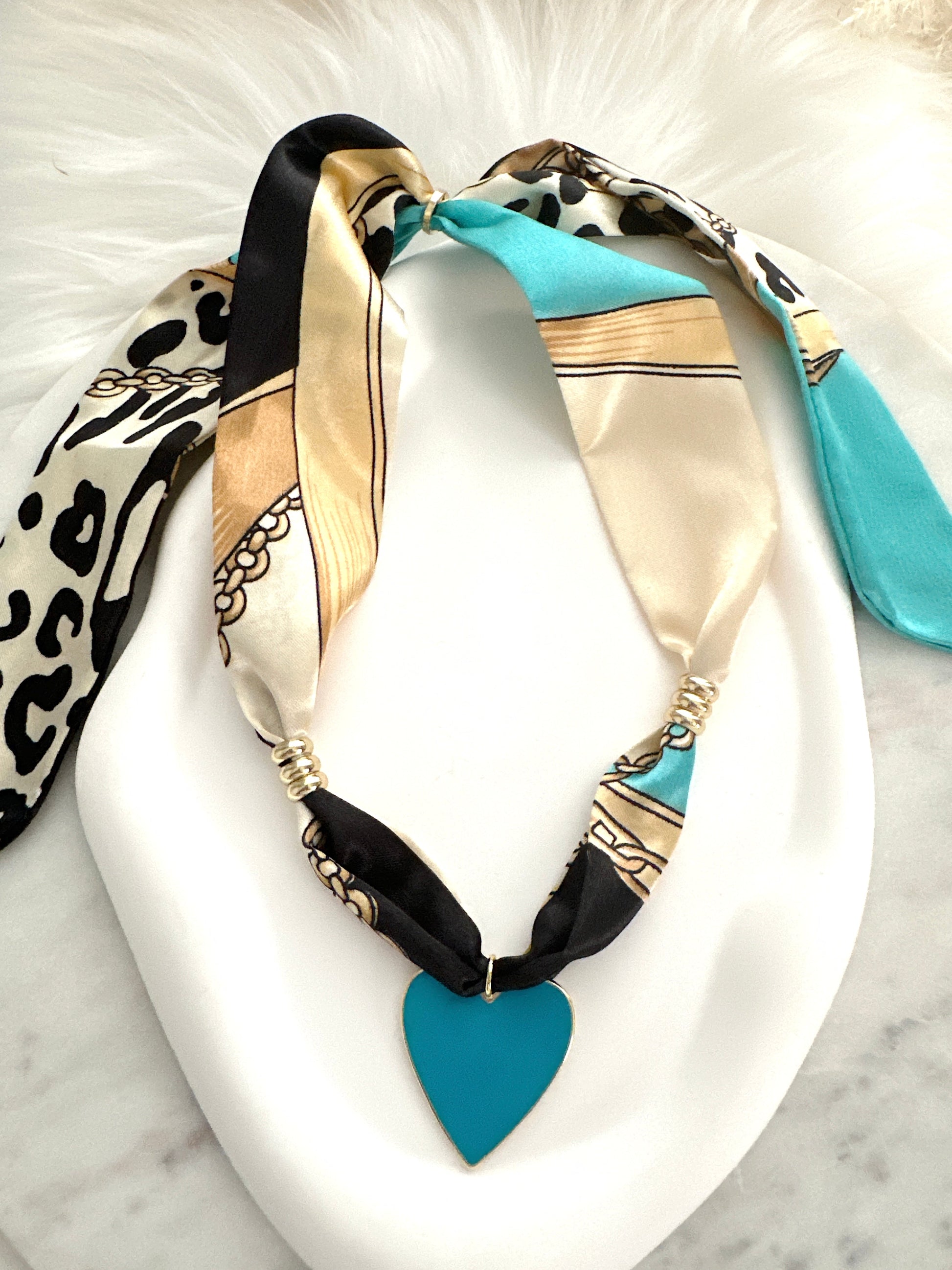 Silk Bandanna Necklace Adorn U