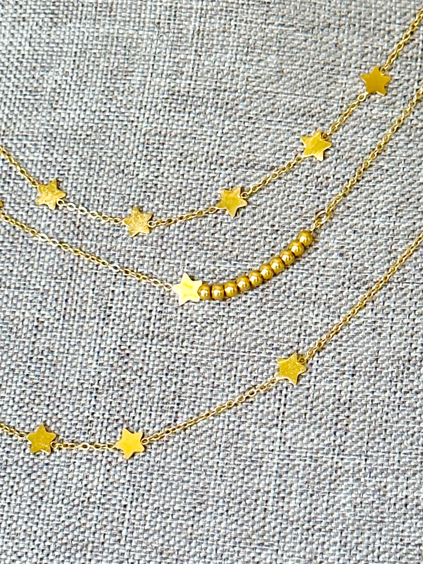 Asymmetrical Star Necklace - Adorn U