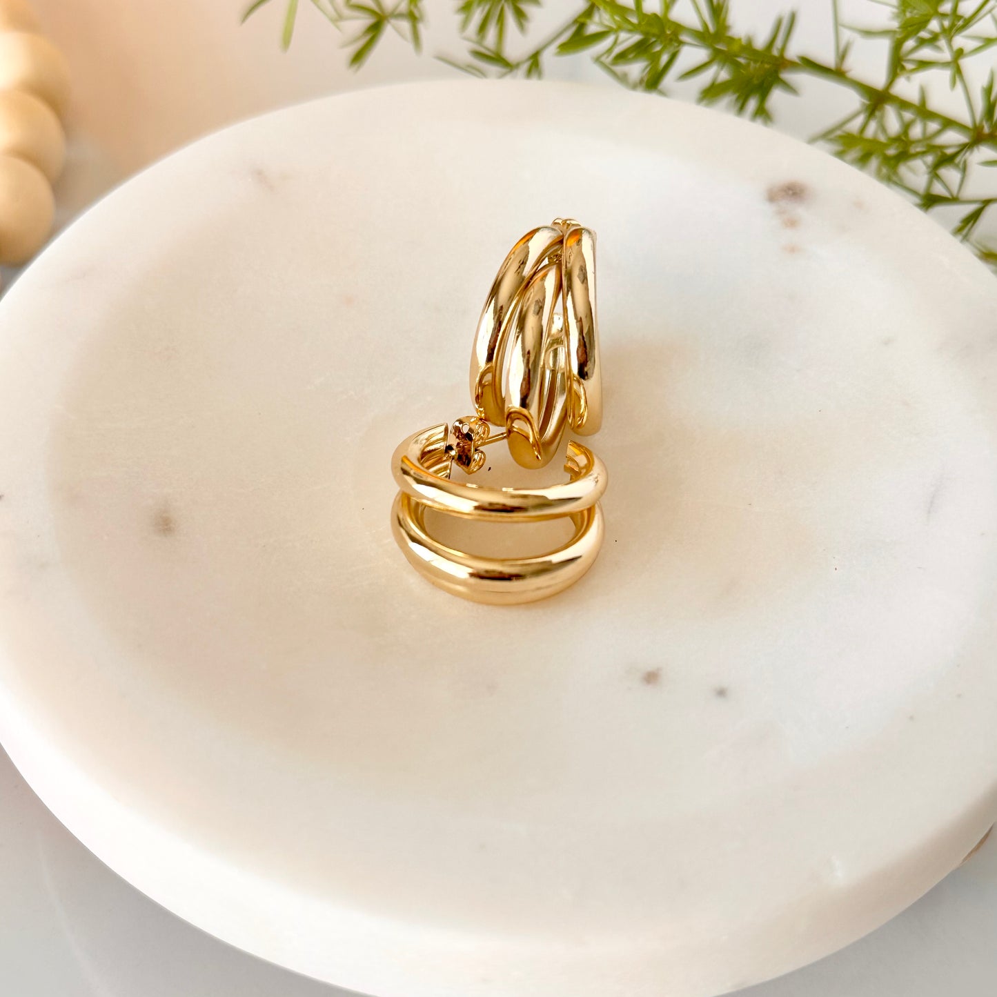 Three Ring Hoops - Adorn U