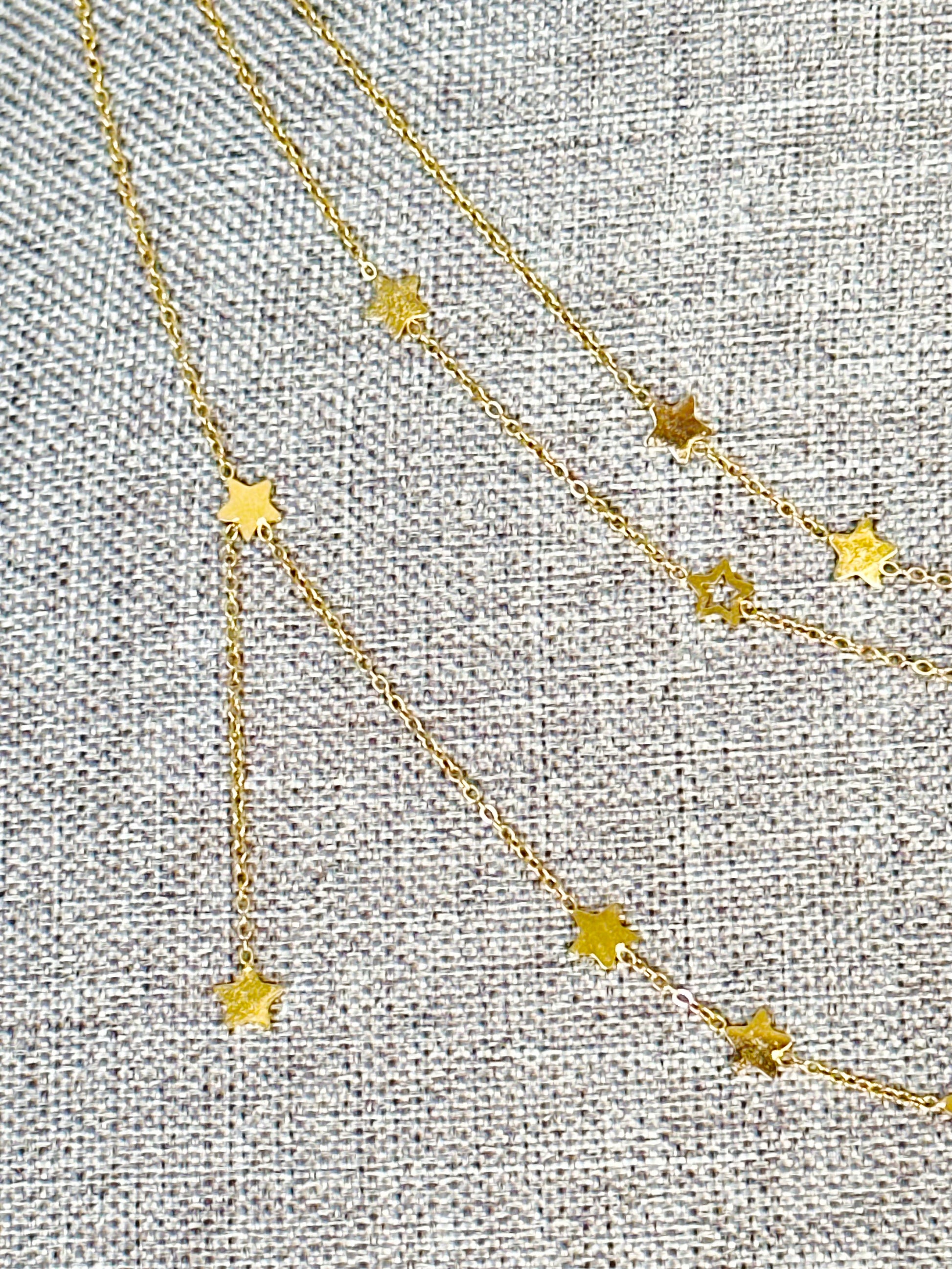 Asymmetrical Star Necklace - Adorn U