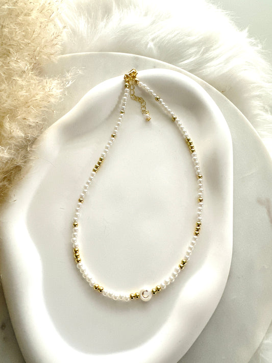 Initial Pearl Perfection Adorn U