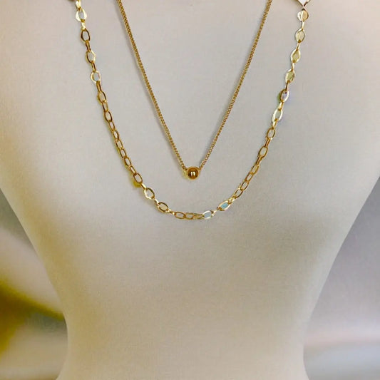 Roselyn Layered Necklace - Adorn U