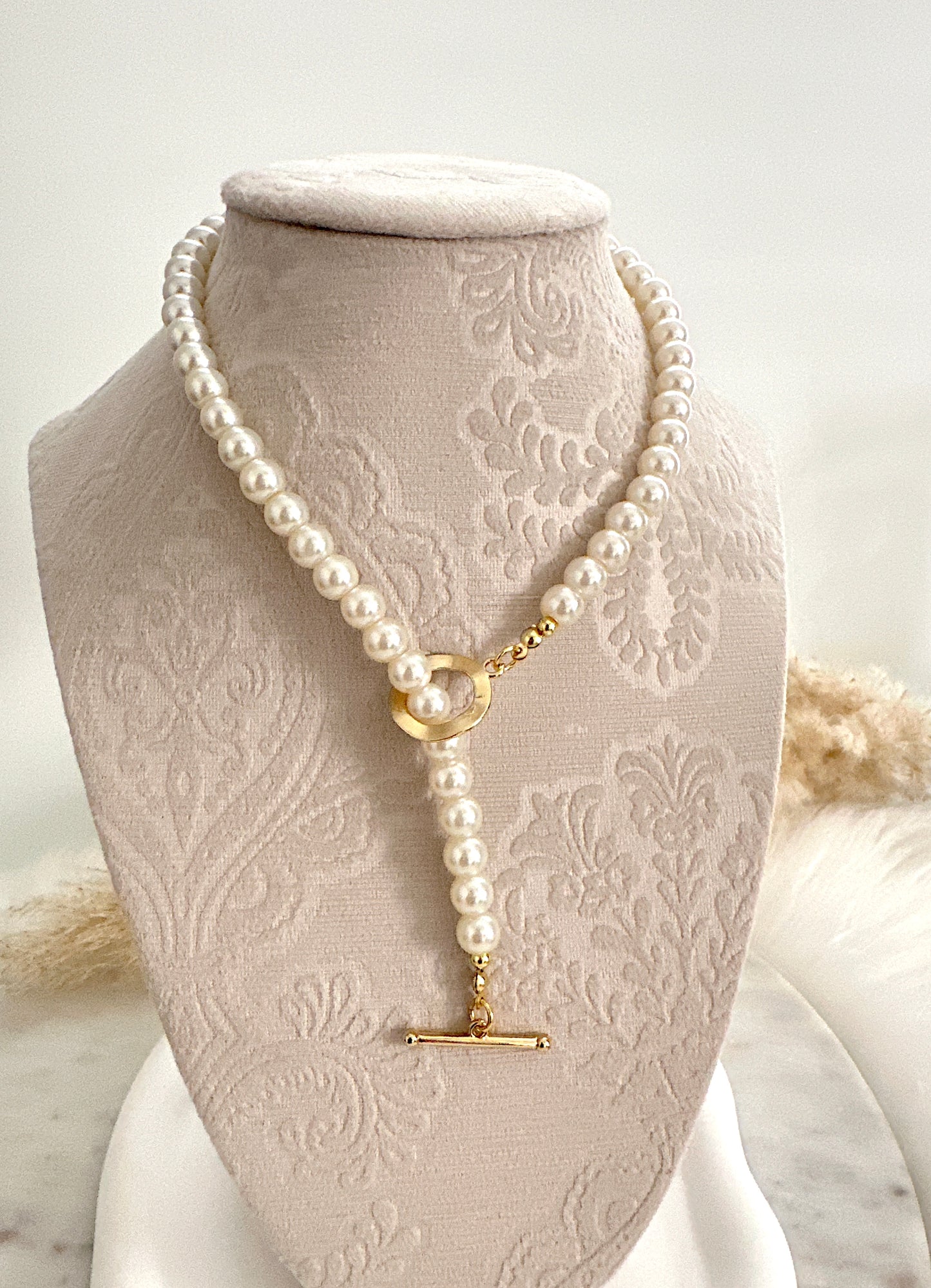 Heidi Pearl Necklace Adorn U