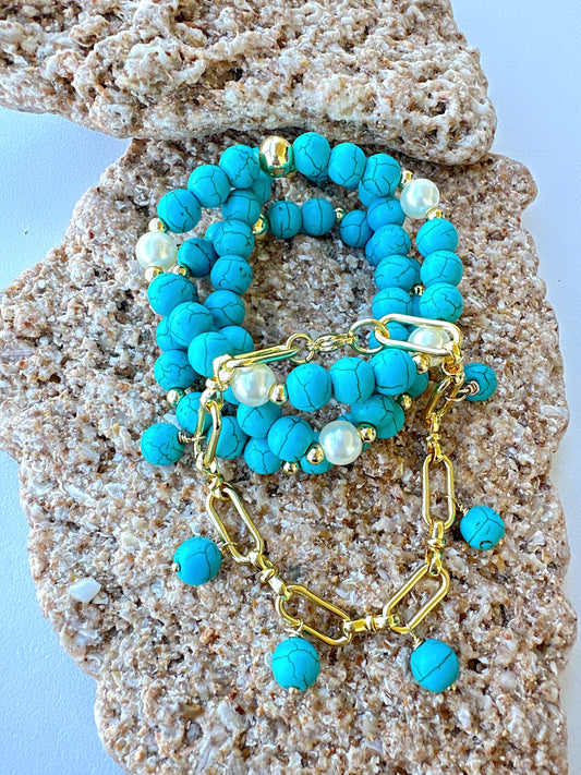 Turquoise Stack Adorn U