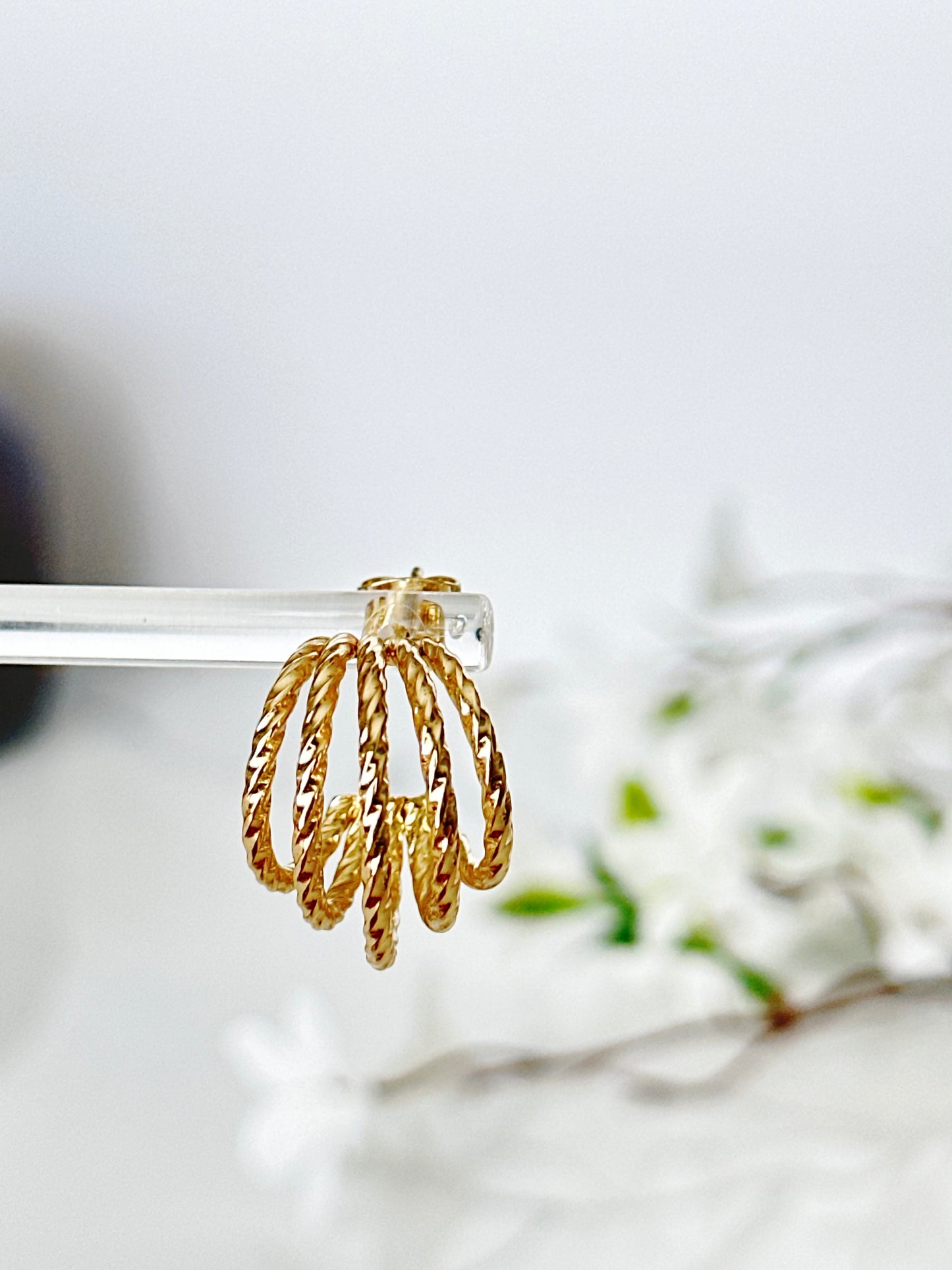 Textured Hoops - Adorn U