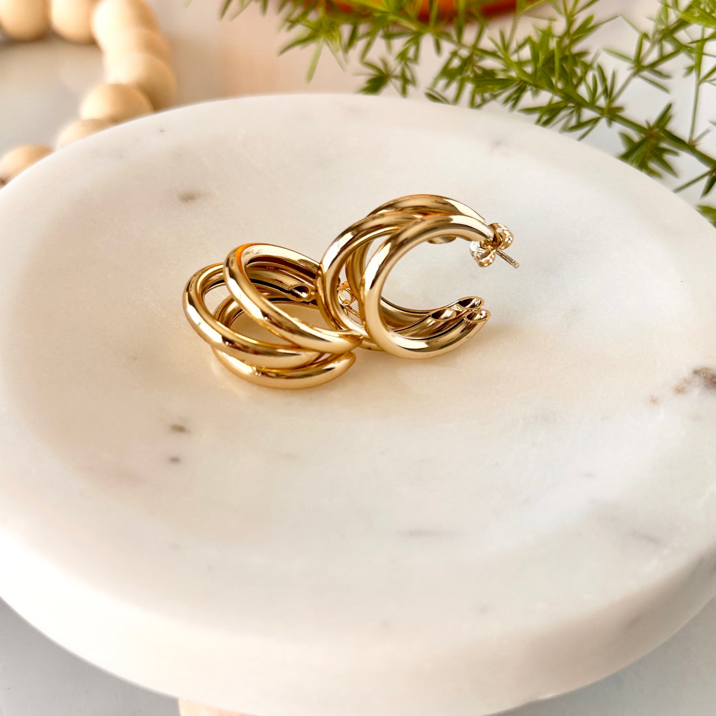 Three Ring Hoops - Adorn U