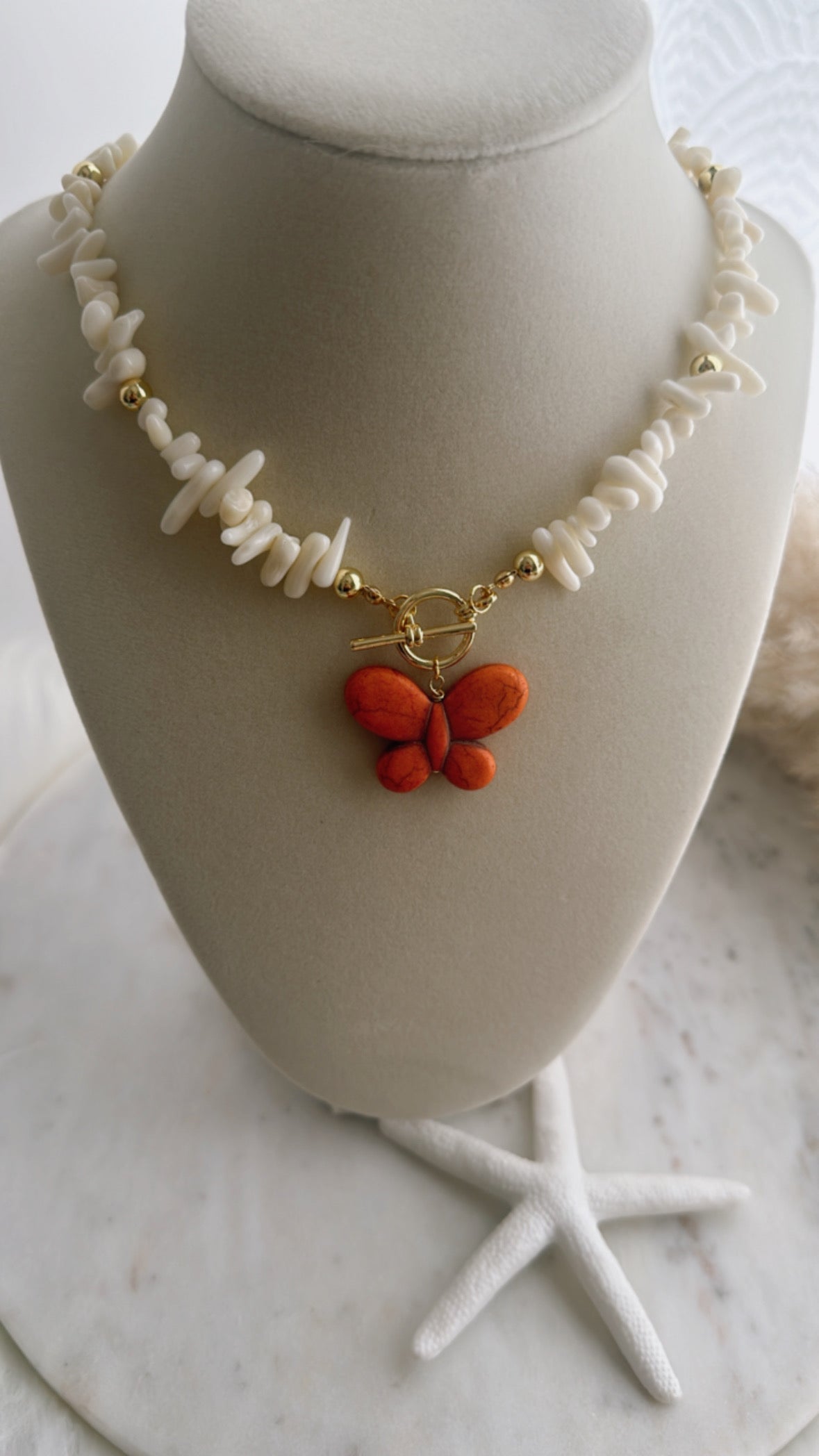 Coral Butterfly - Adorn U