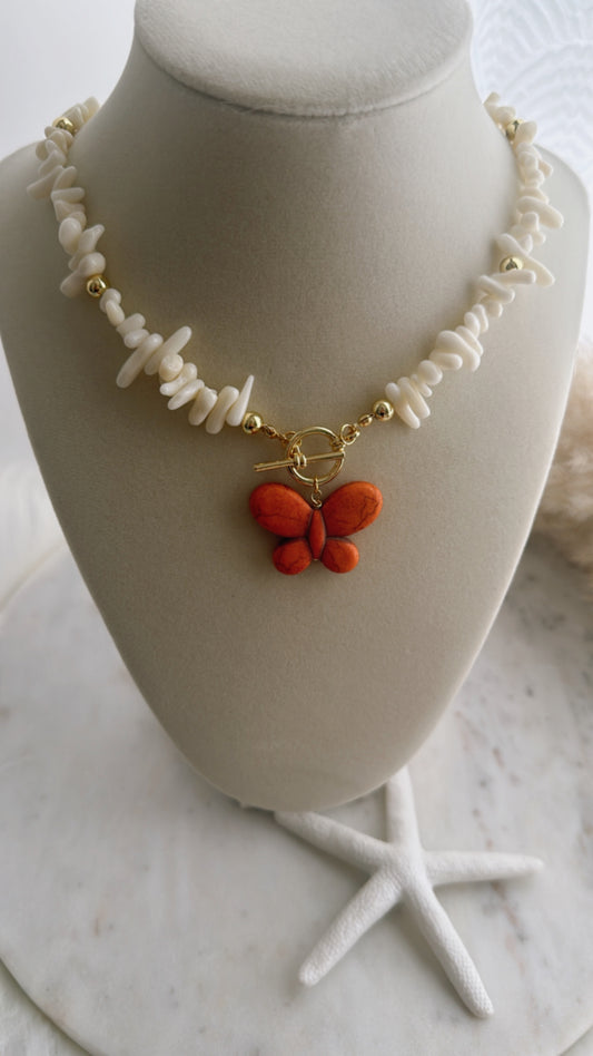 Coral Butterfly - Adorn U