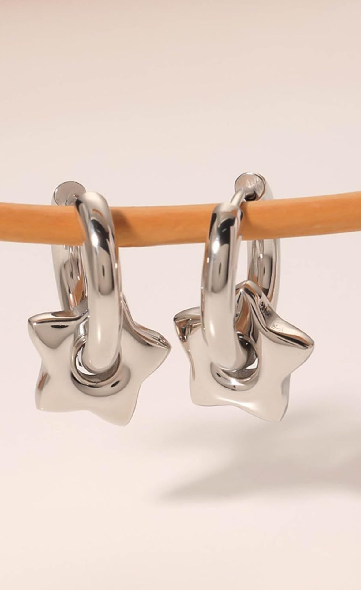 Puffy Star ⭐️ Hoops - Adorn U