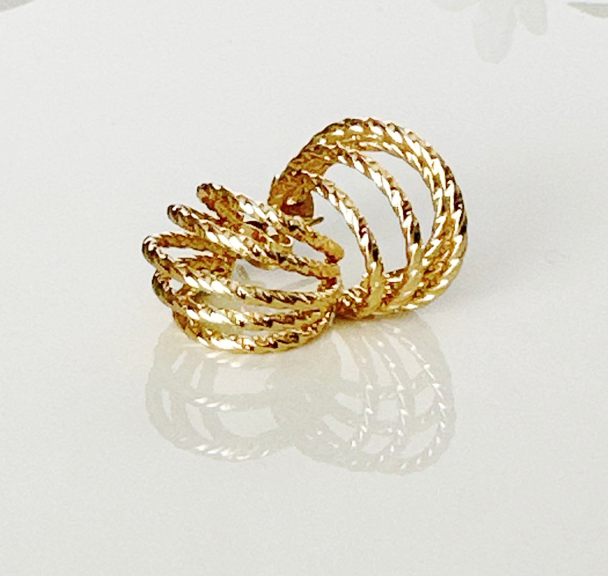 Textured Hoops - Adorn U