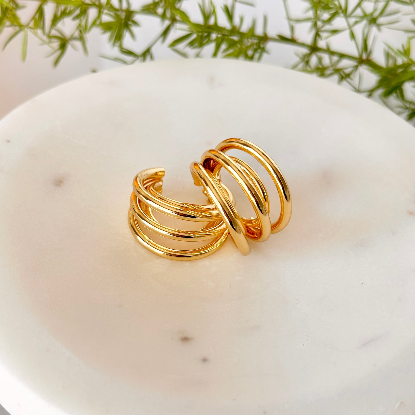 Beatrix 4 Hoop Earrings - Adorn U