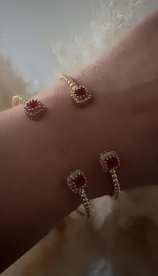 Stainless Steel Adjustable Mini Cuff Adorn U