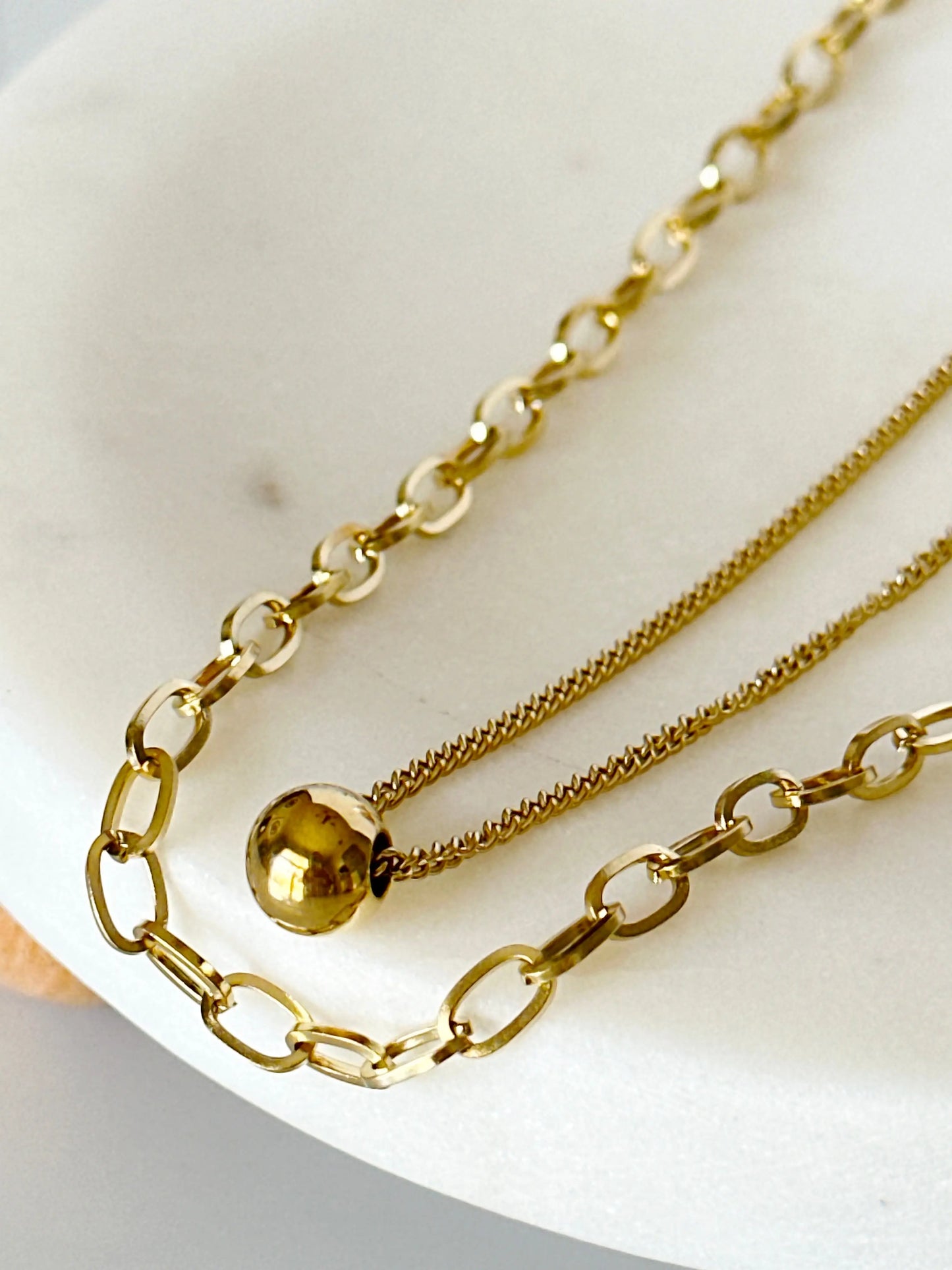 Roselyn Layered Necklace - Adorn U
