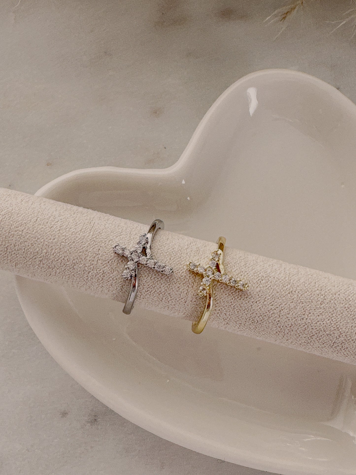 Alicia Cross Ring - Adorn U
