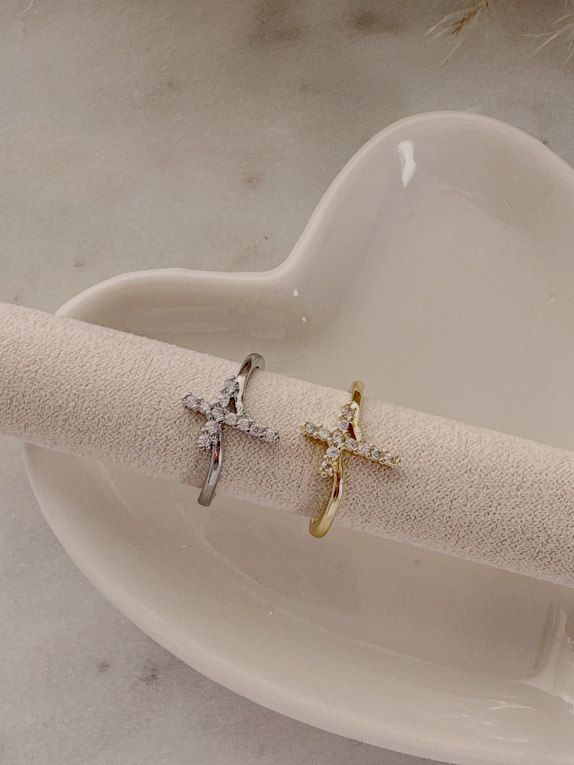 Alicia Cross Ring - Adorn U