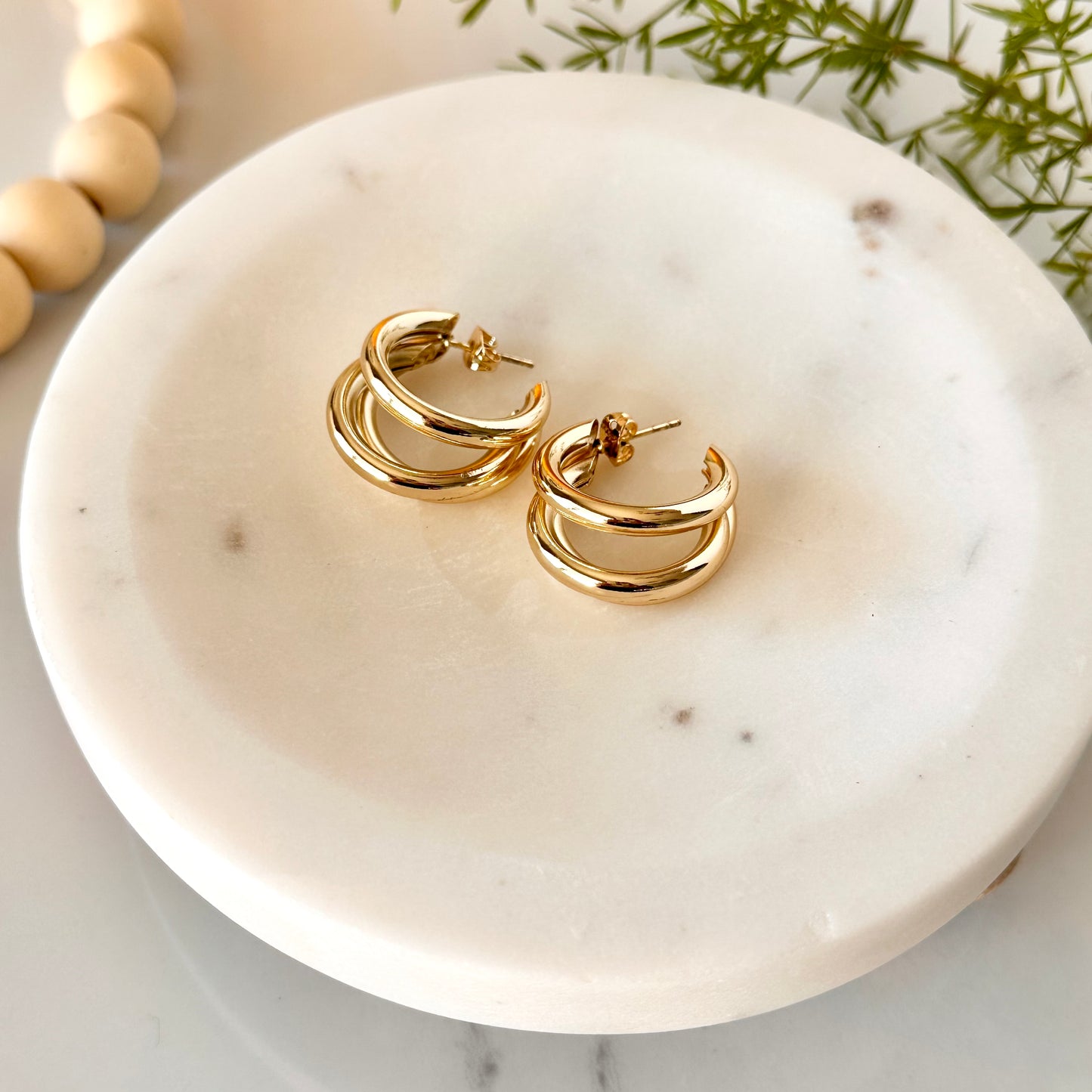Three Ring Hoops - Adorn U