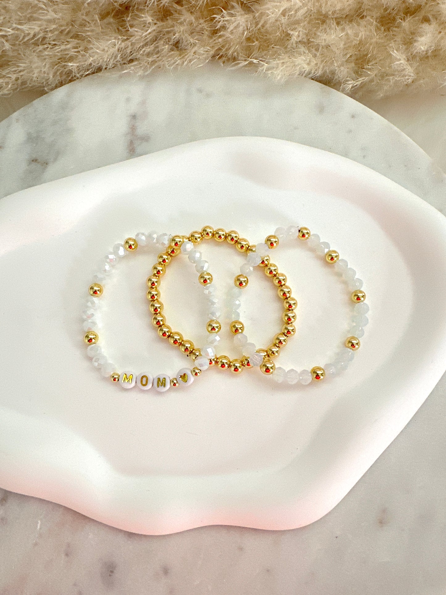 Mom Bracelet Stack
