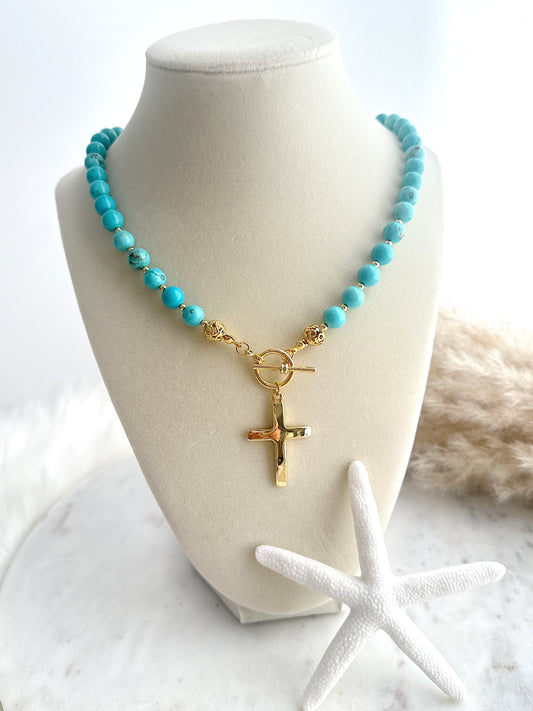 Rhodes Turquoise Necklace - Adorn U