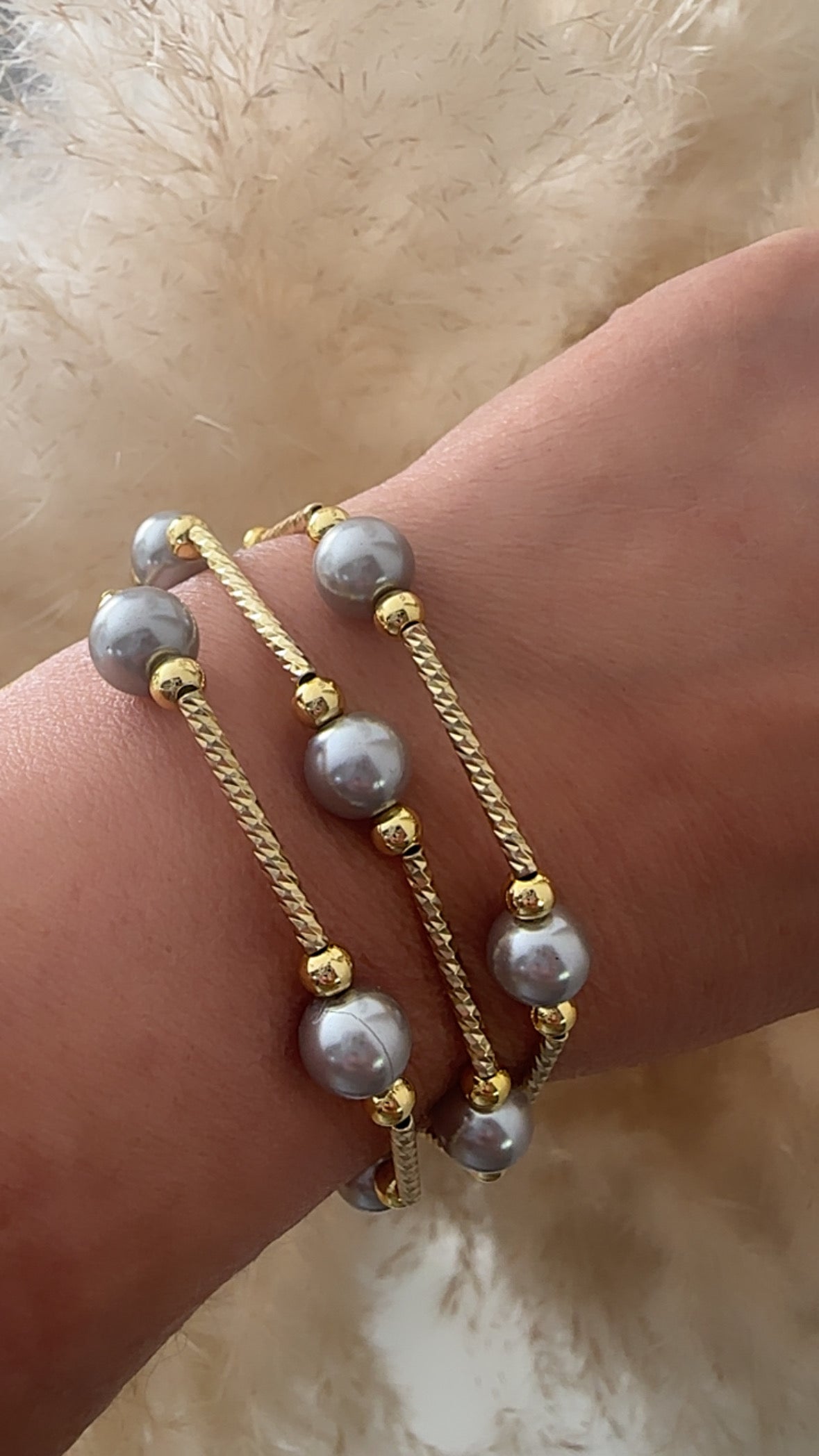 Pearl Bar Set Adorn U