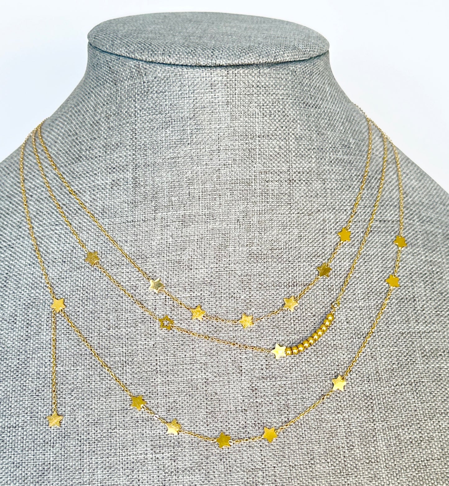 Asymmetrical Star Necklace - Adorn U