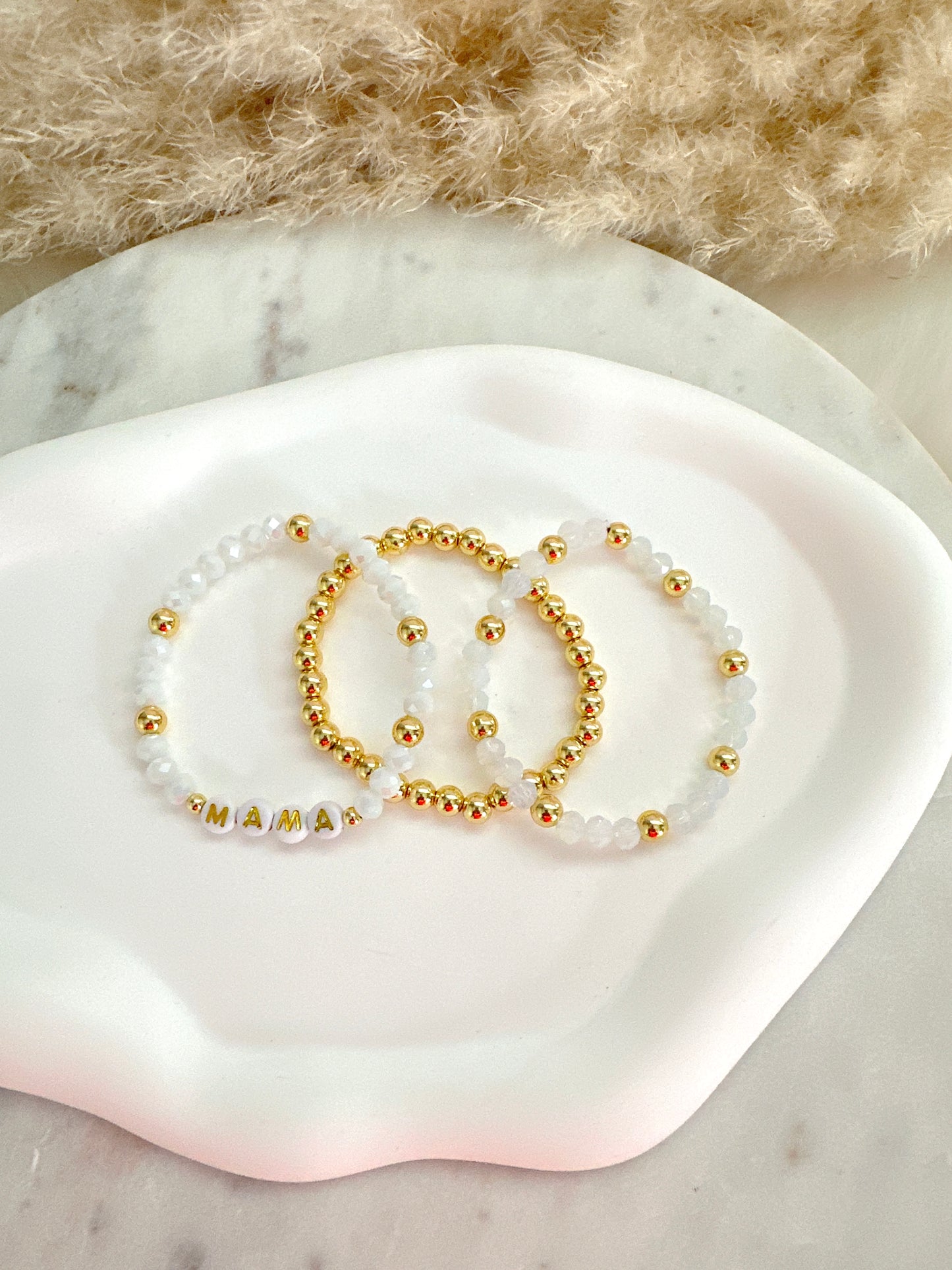 Mom Bracelet Stack
