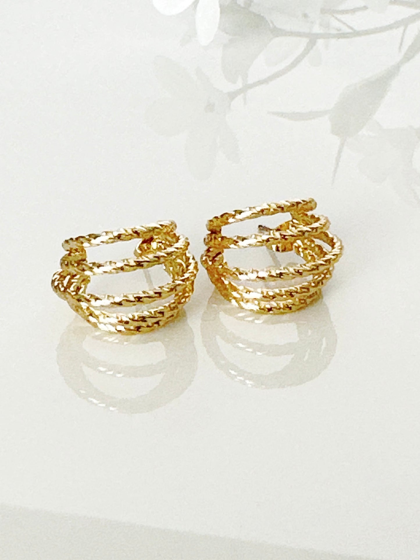 Textured Hoops - Adorn U