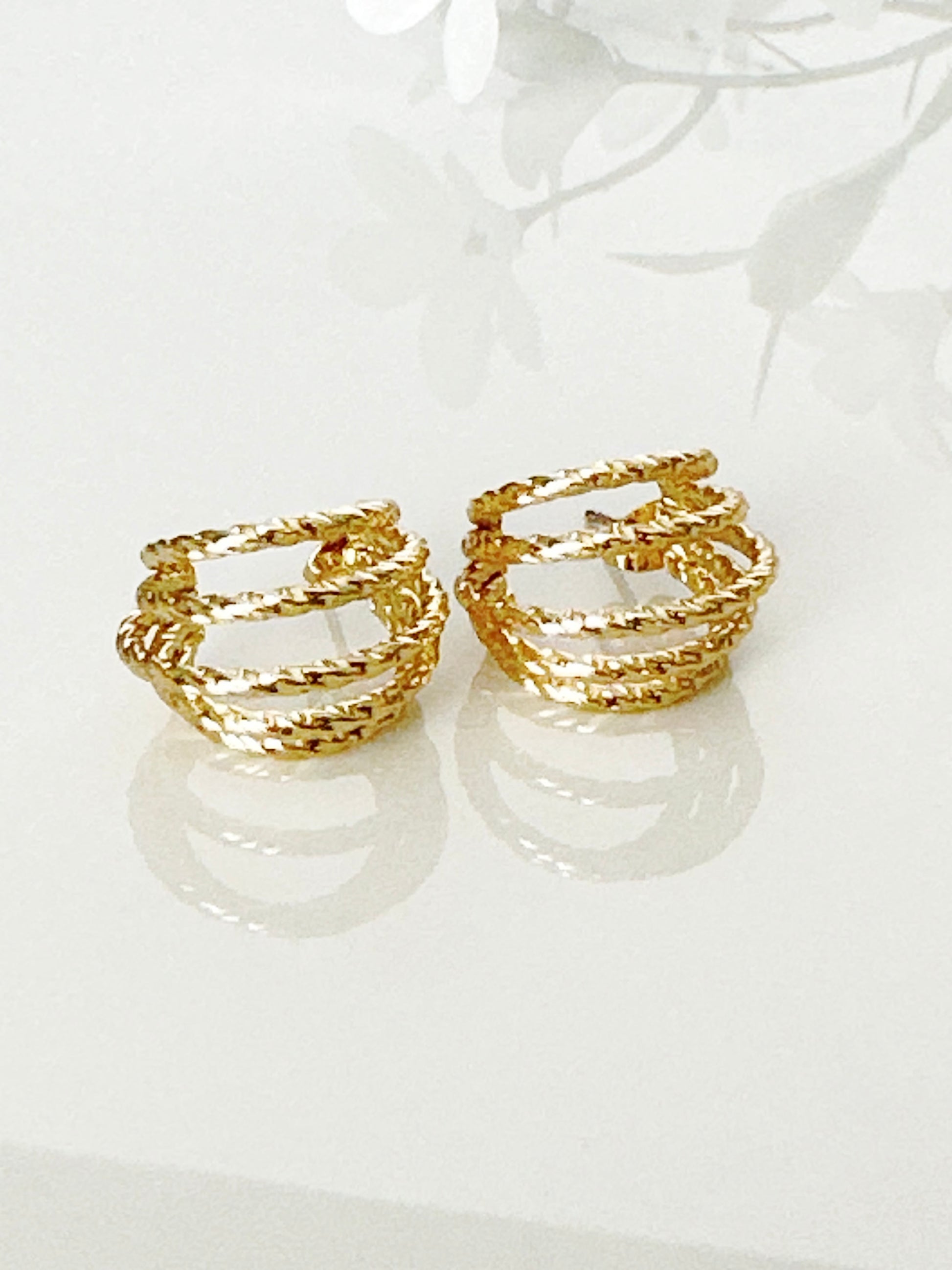 Textured Hoops - Adorn U