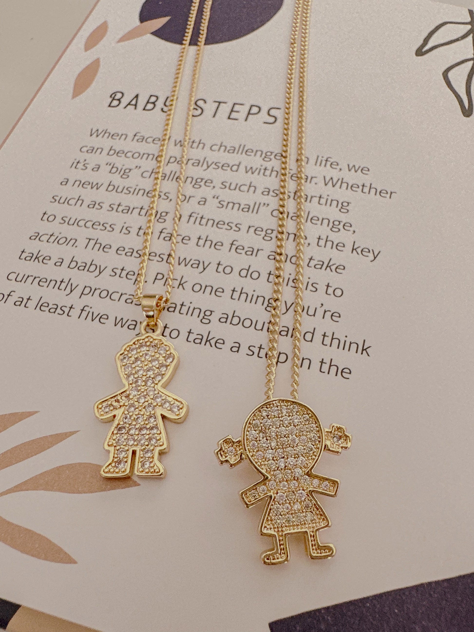 Boy/Girl Necklace - Adorn U