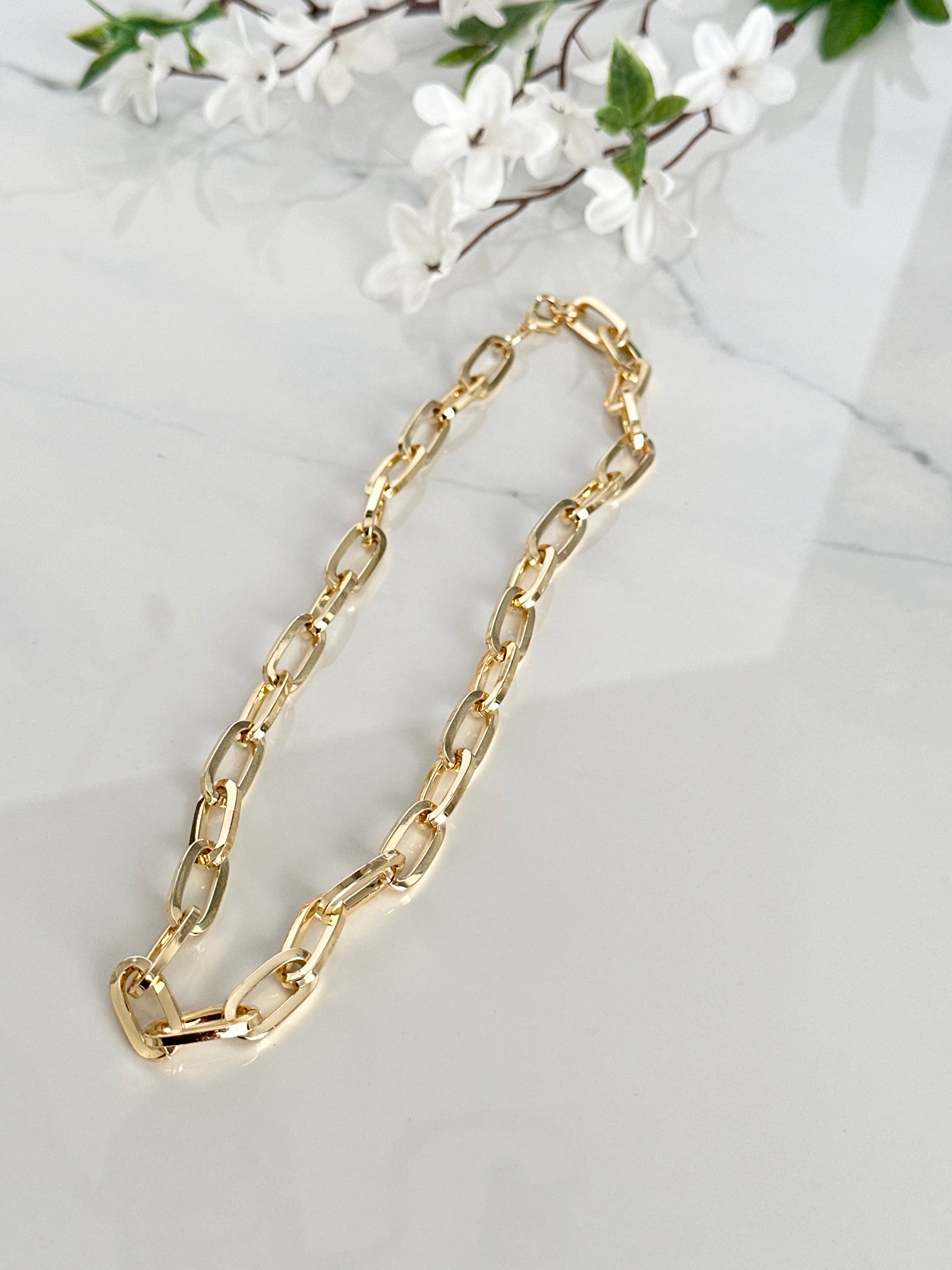 Thick Paperclip Chain - Adorn U