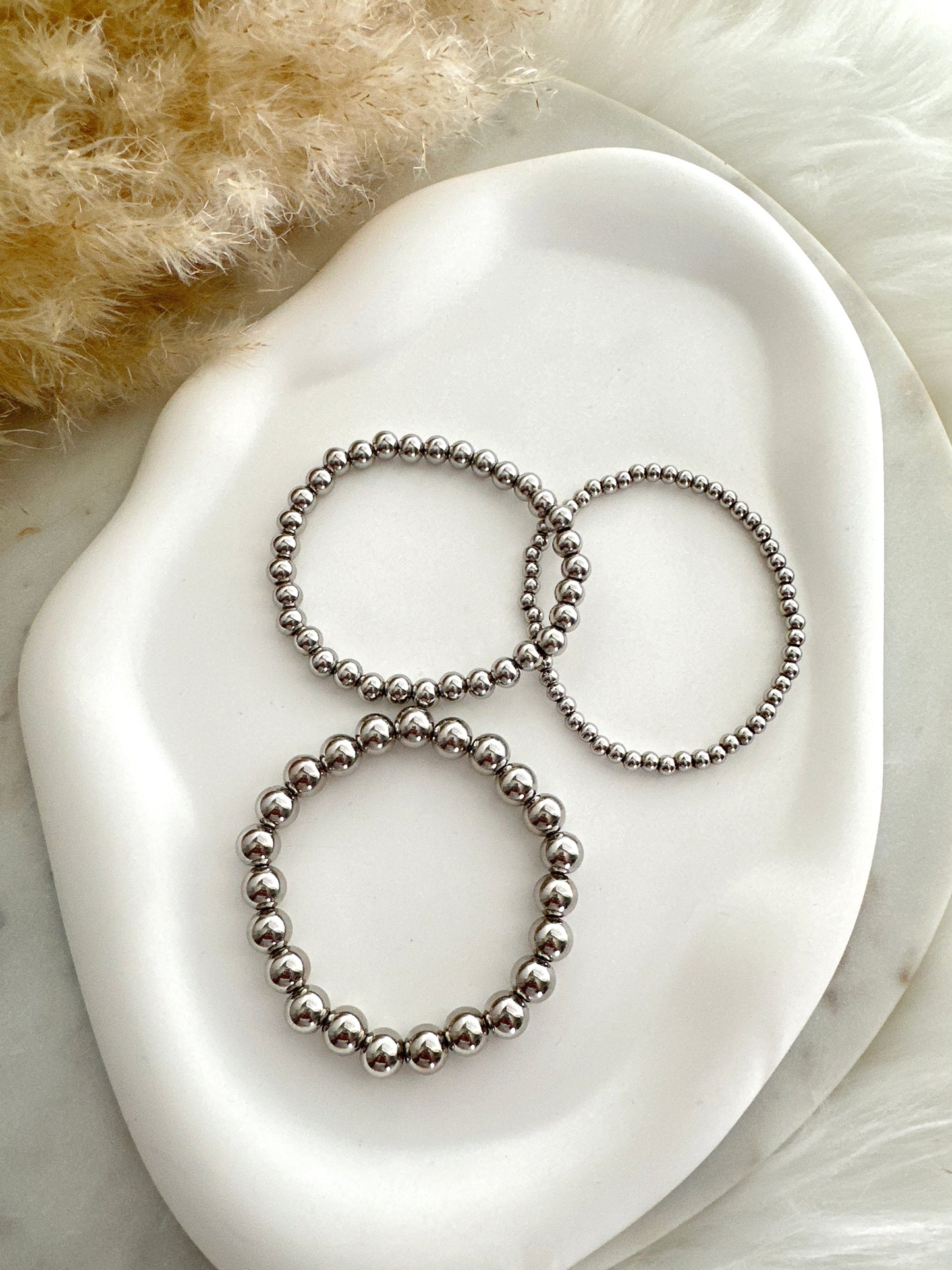 Three Beaded Bracelet Set