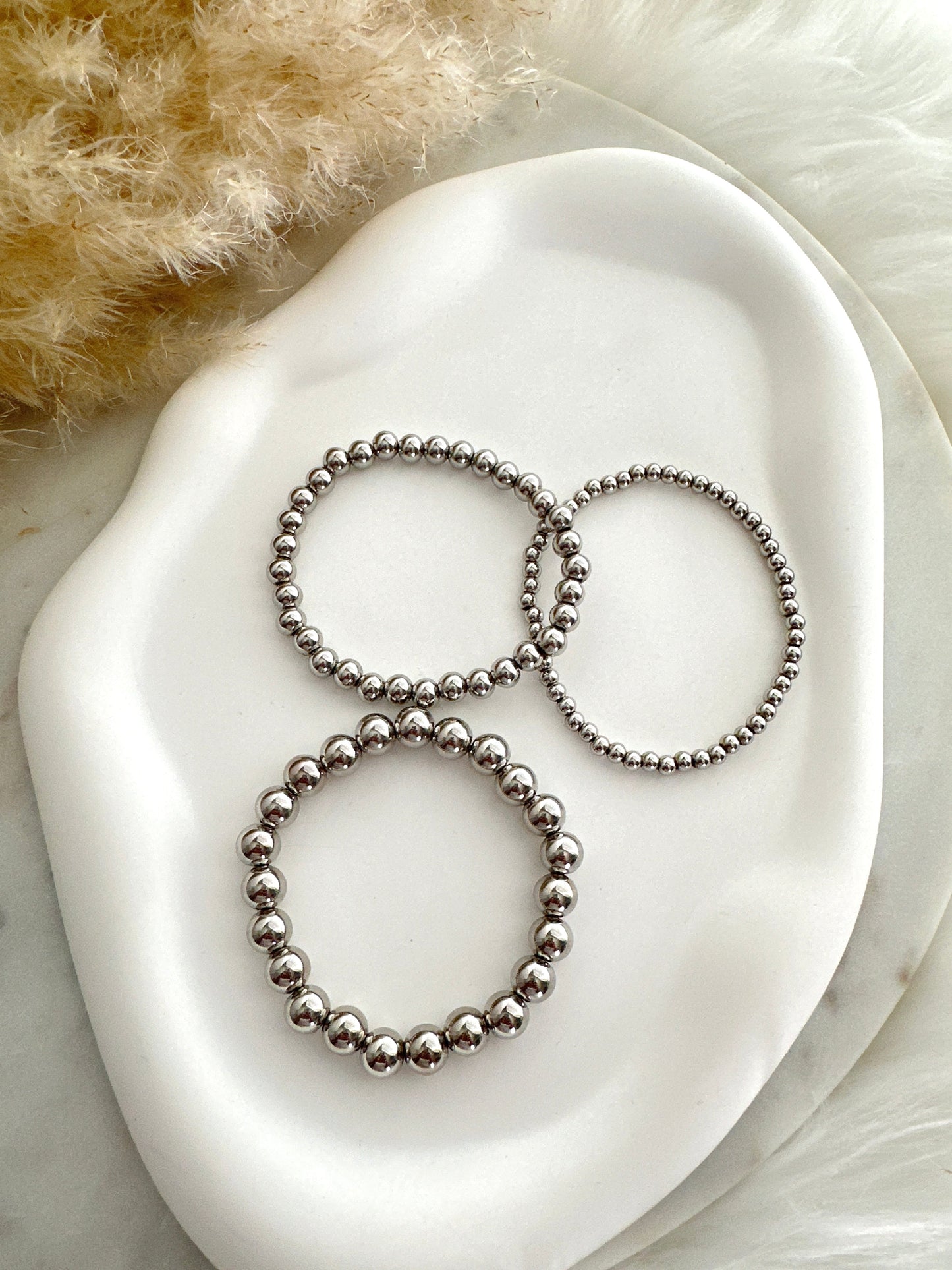 Three Beaded Bracelet Set Adorn U