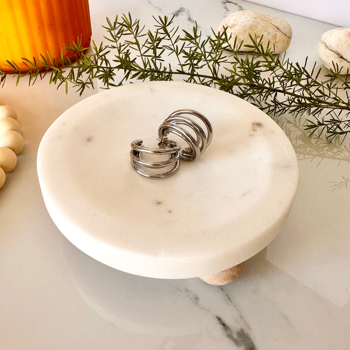 Beatrix 4 Hoop Earrings - Adorn U