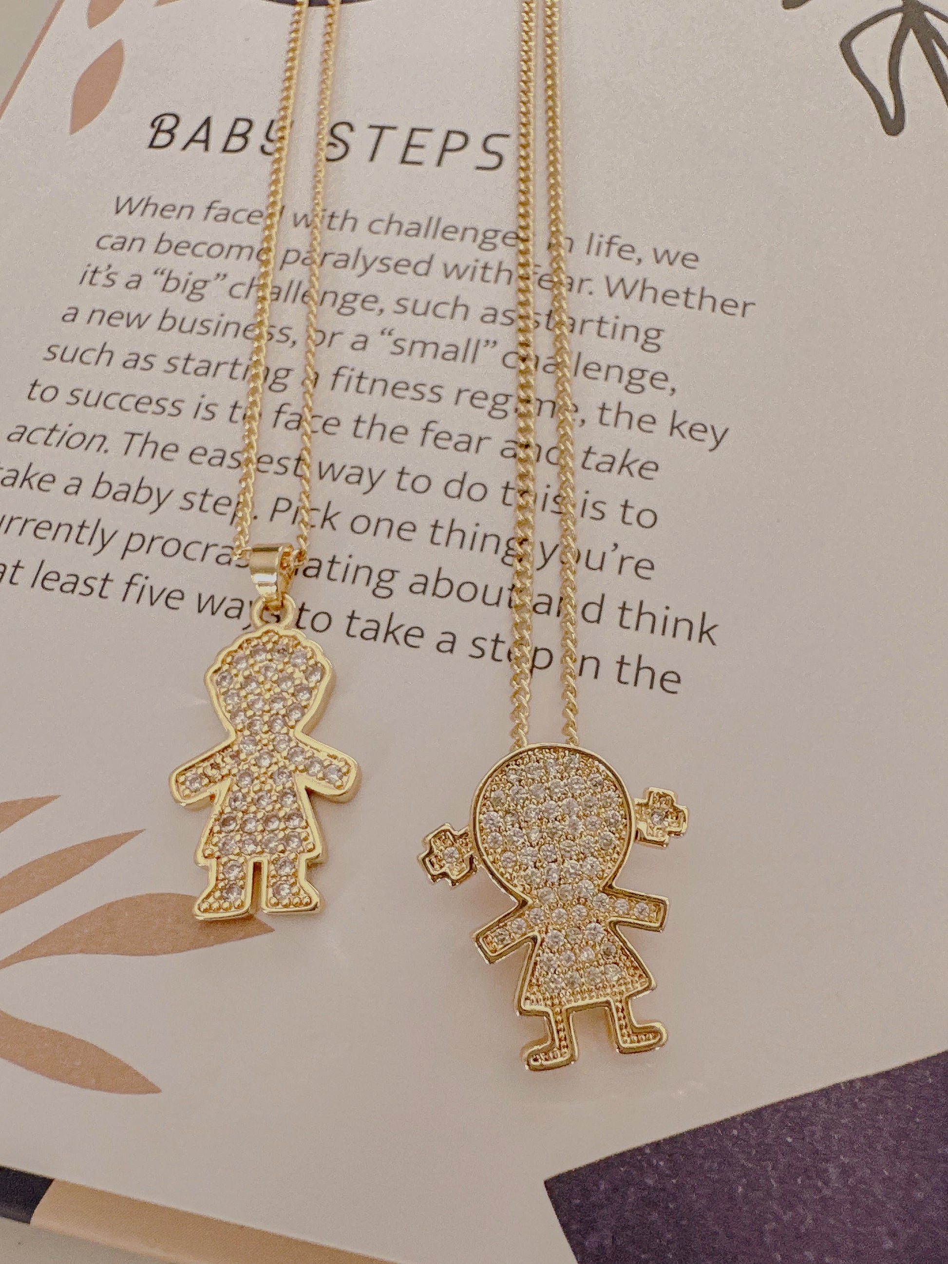 Boy/Girl Necklace - Adorn U